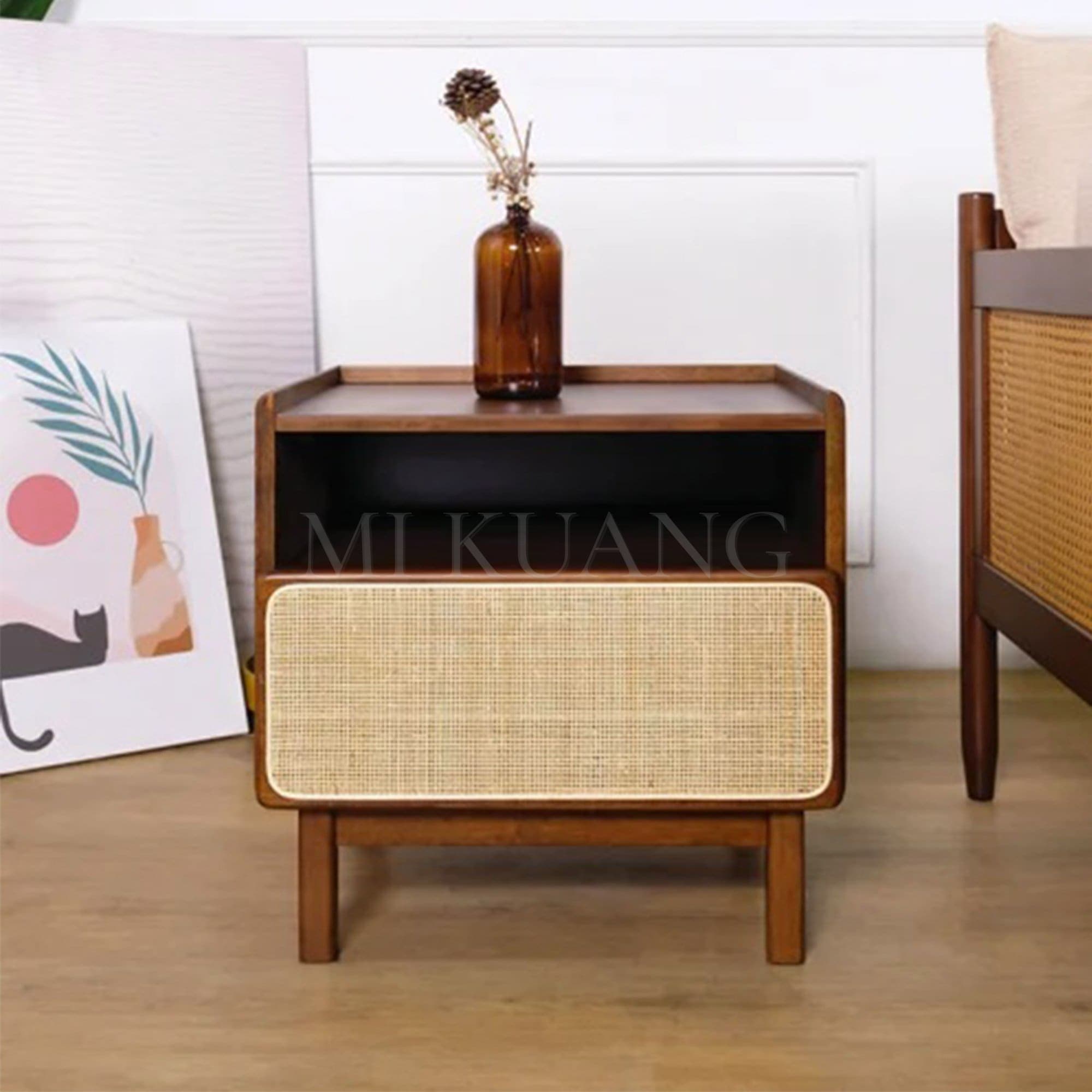 KINO End Table (Medium Brown) view 2