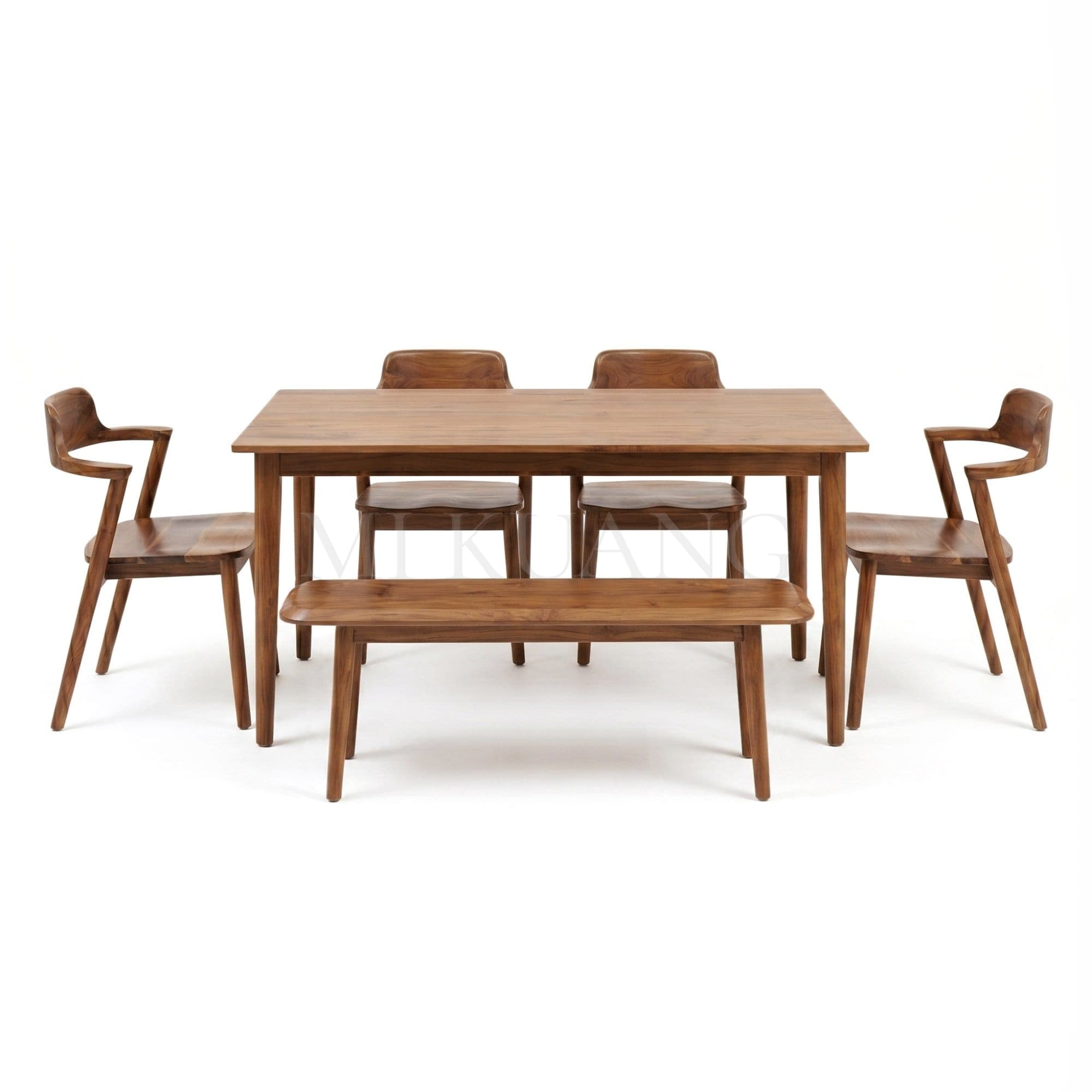 KIRBY / JORVIK (A0244) Teak Wood Dining Set