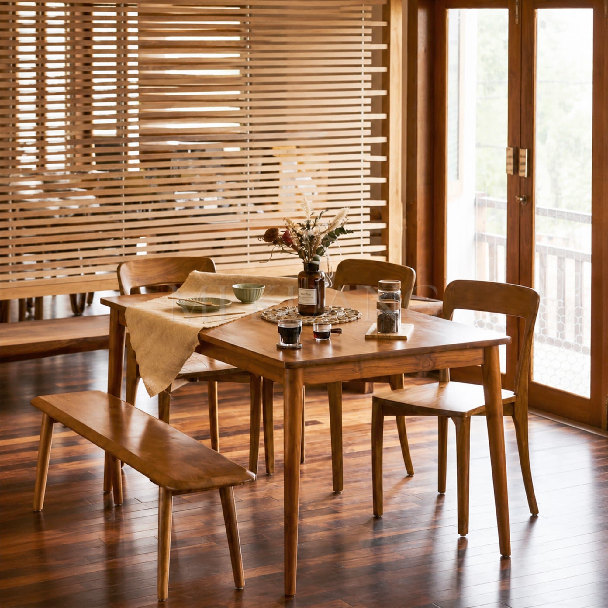 KIRBY Teak Dining Table alternate view