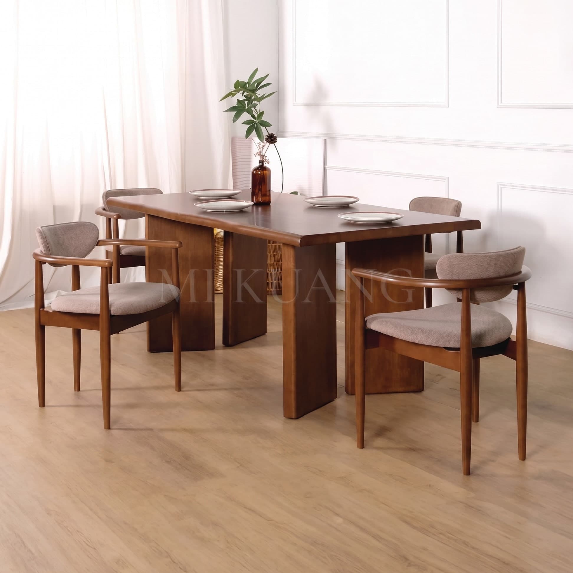 VIANO (Medium Brown) Dining Chair view 2