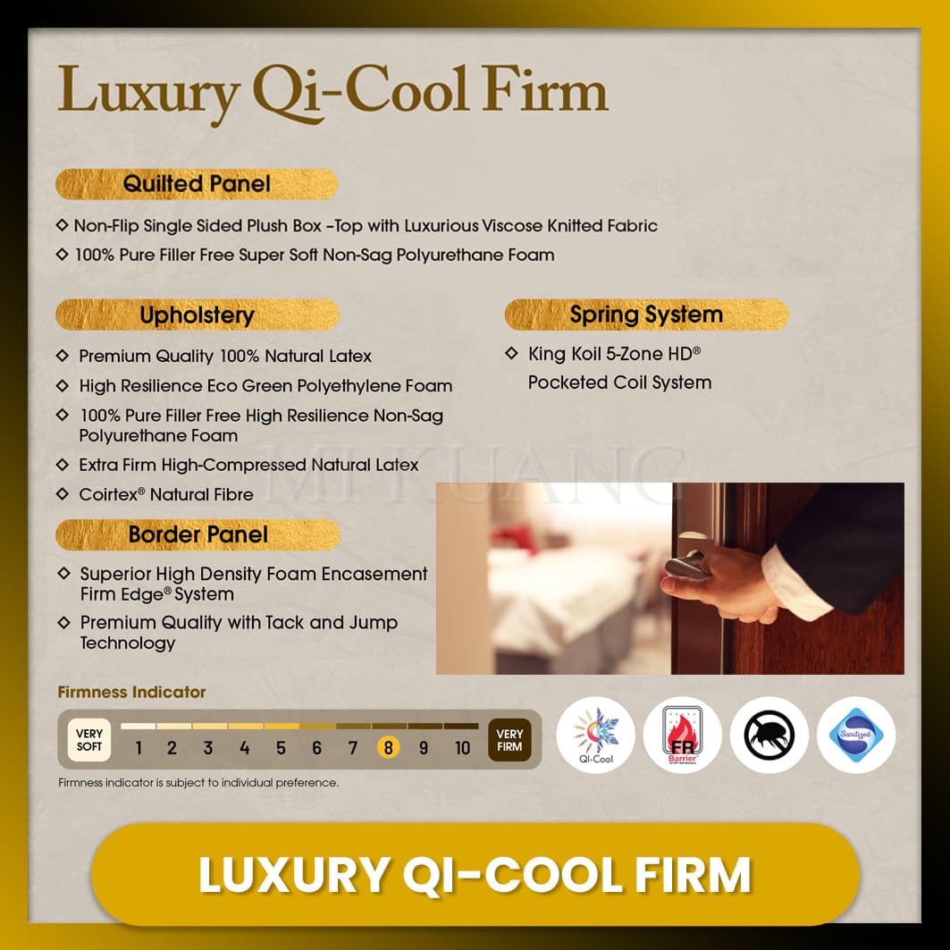 Kingkoil Hotel Collection - Luxury Qi-Cool FIRM view 3