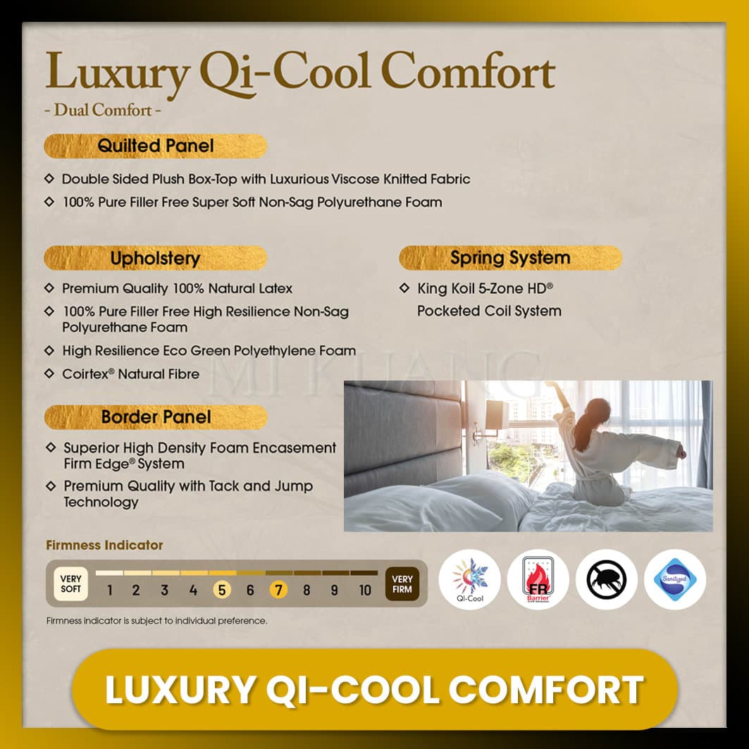 Kingkoil Hotel Collection - Luxury Qi-Cool COMFORT view 3