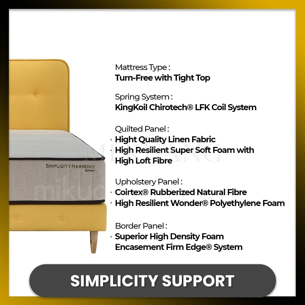 Kingkoil Simplicity - Harmony Support view 3