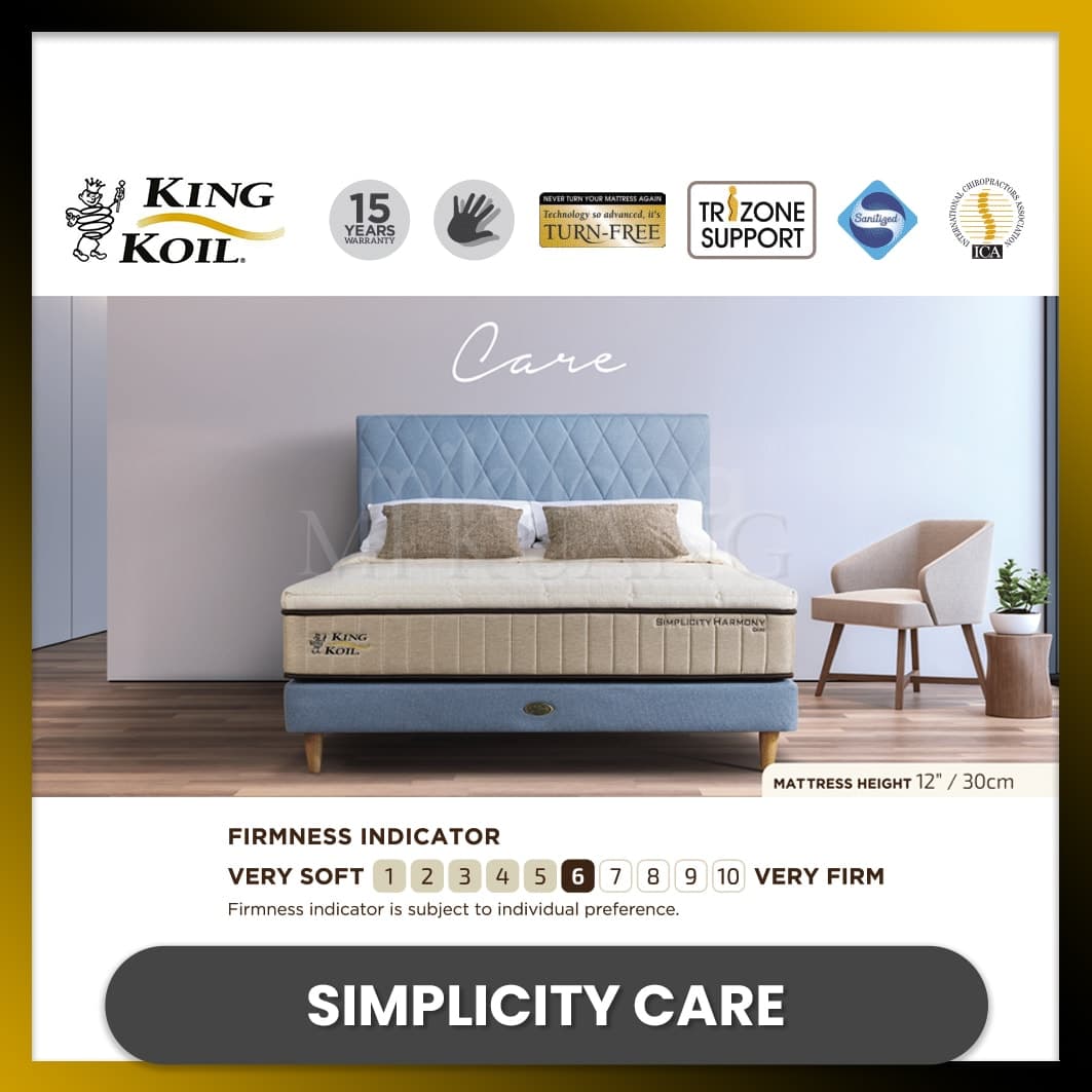 Kingkoil Simplicity - Harmony Care view 4