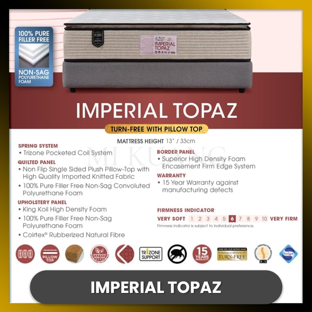 Kingkoil Prince 2.0 - Imperial Topaz view 2
