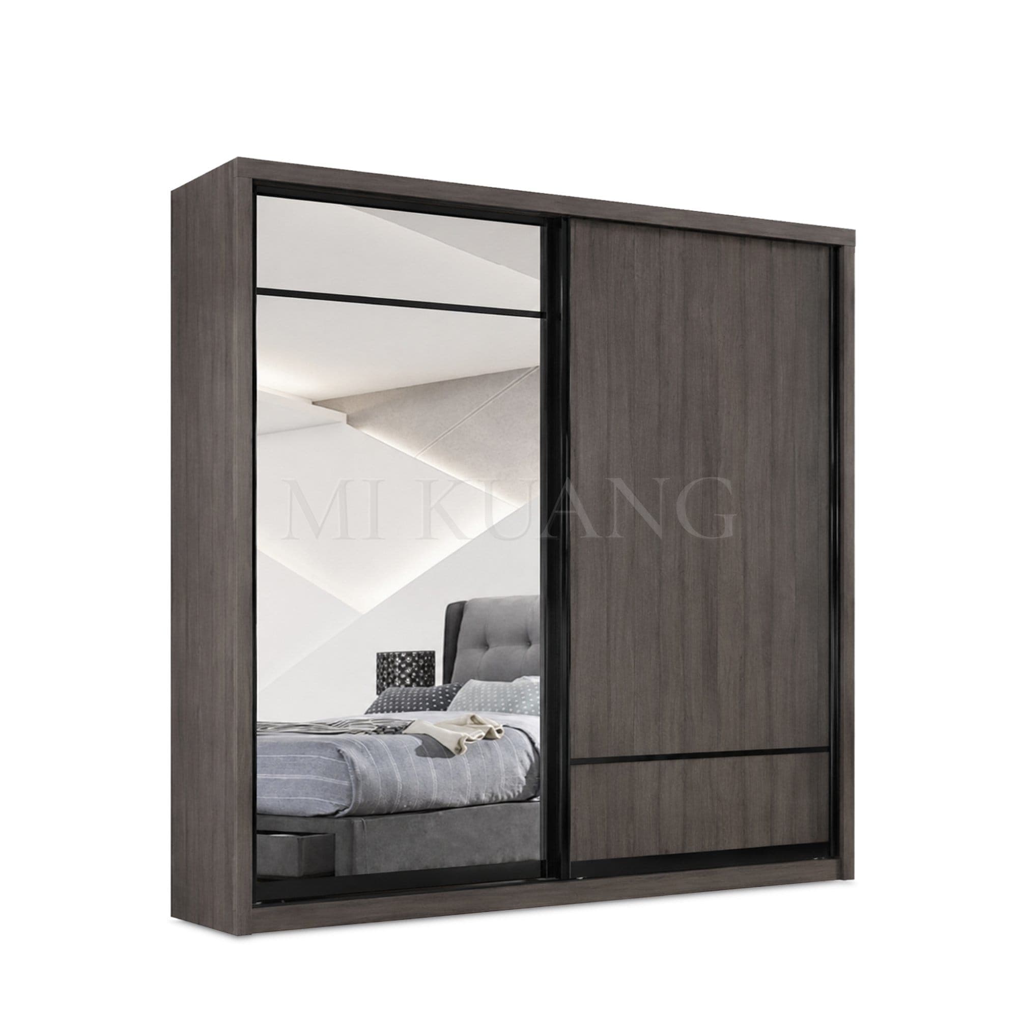 YM 8851 Sliding Door Wardrobe