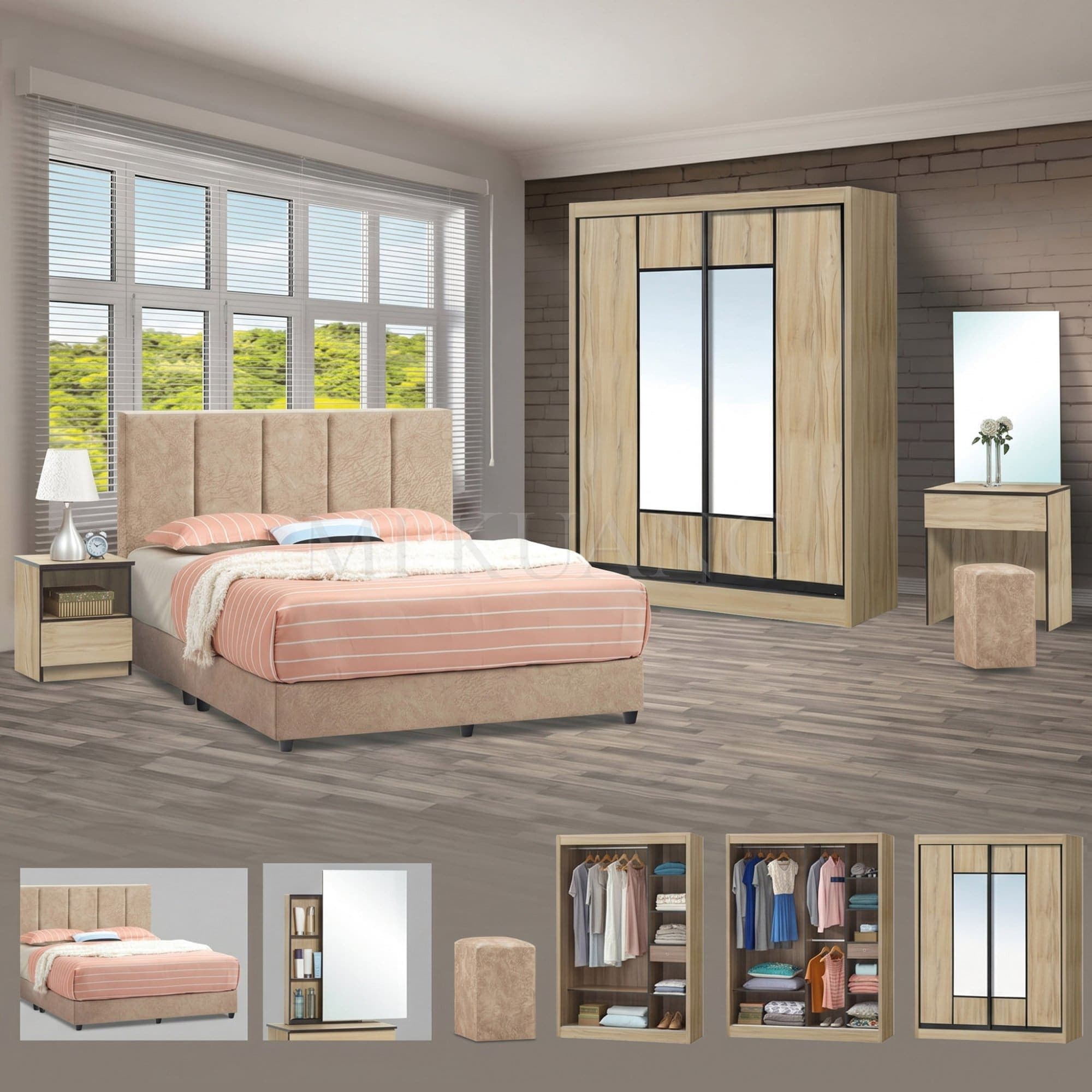 MB - MATEPRO-II Bedroom Set view 1