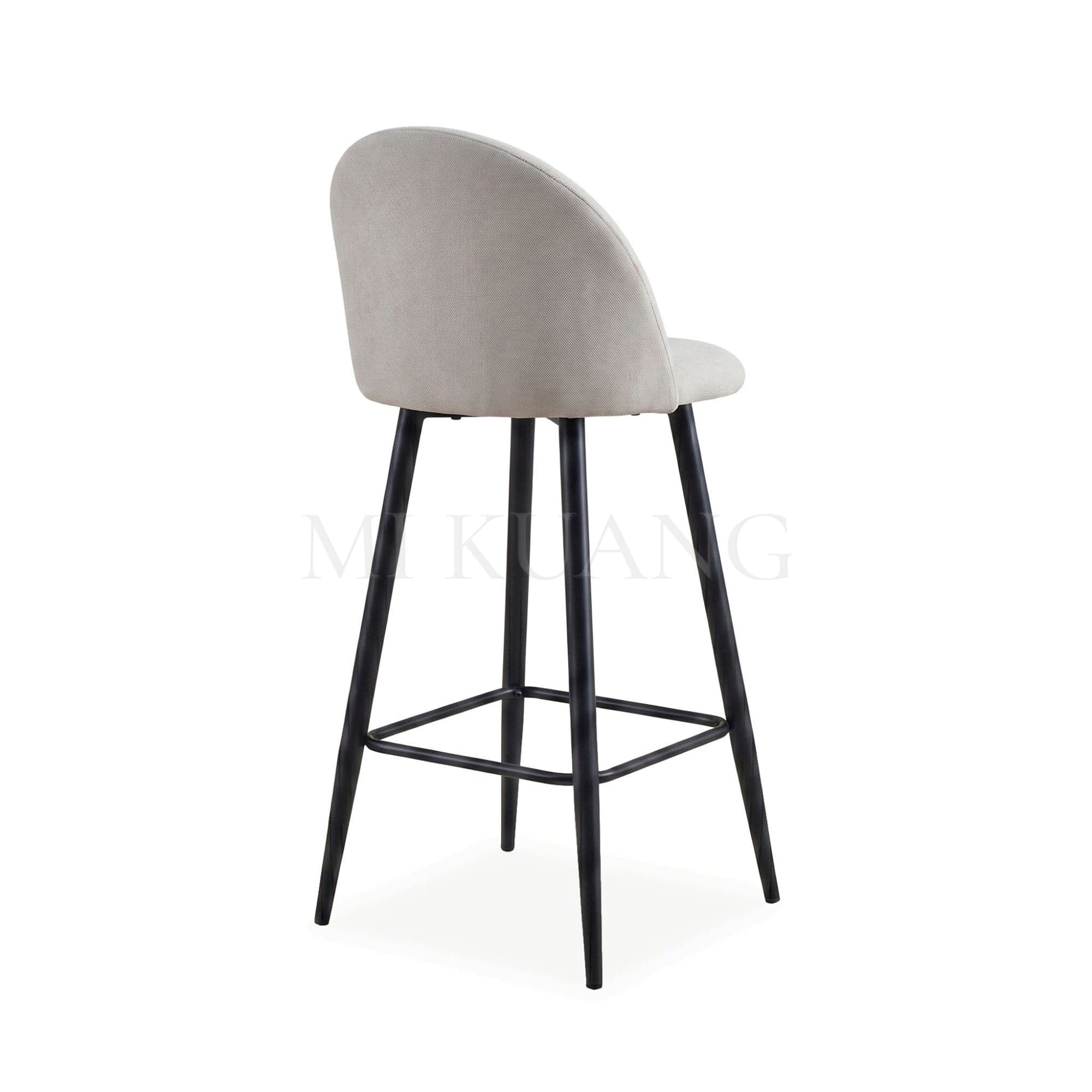 MANSON (Light Grey) Bar Chair view 2