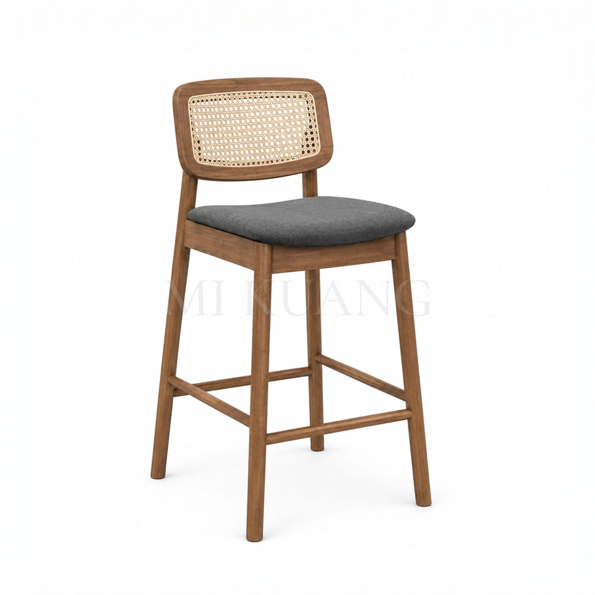 DOVELLE (Grey) Island Chair view 1