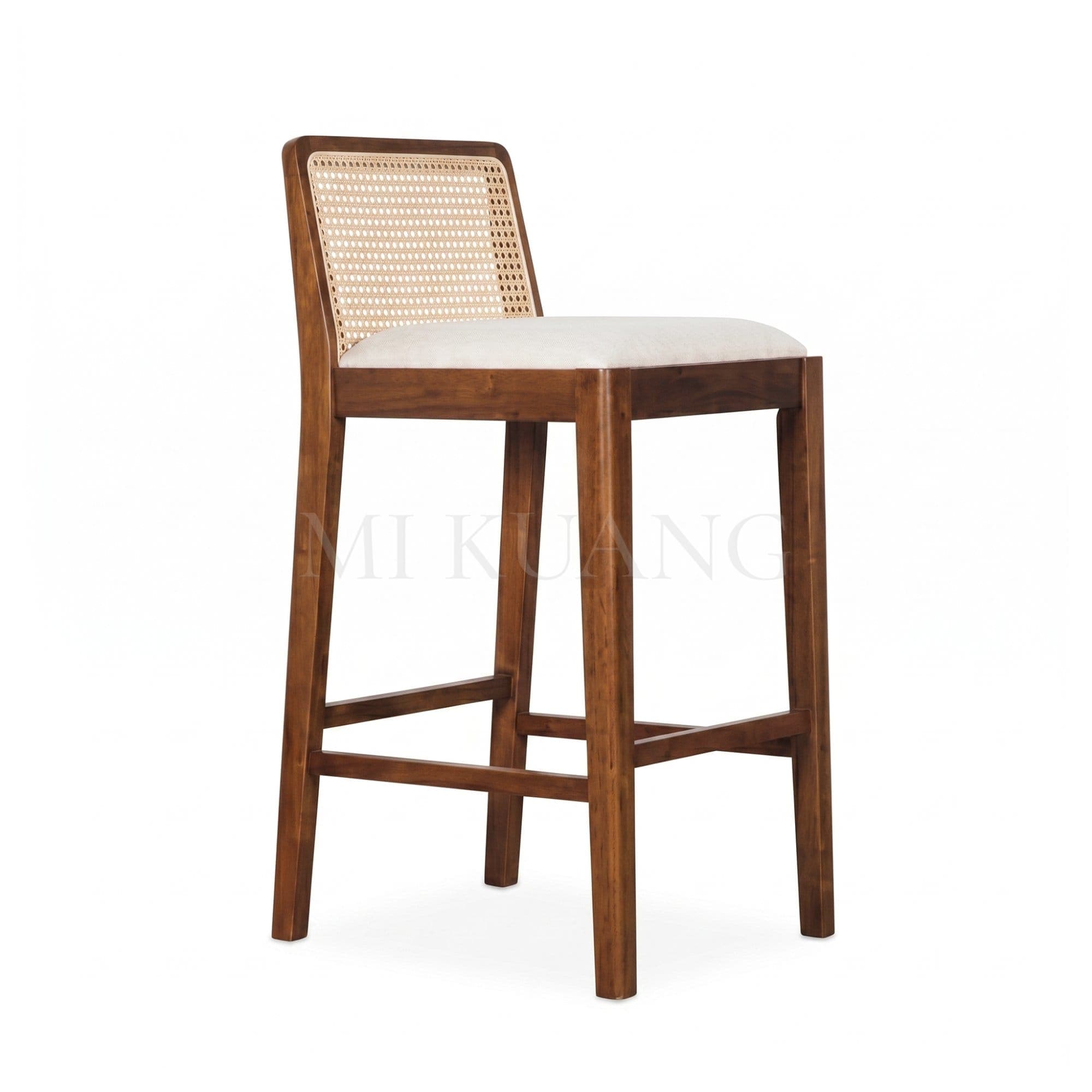 MAVEN (Medium Brown) Bar Chair view 1