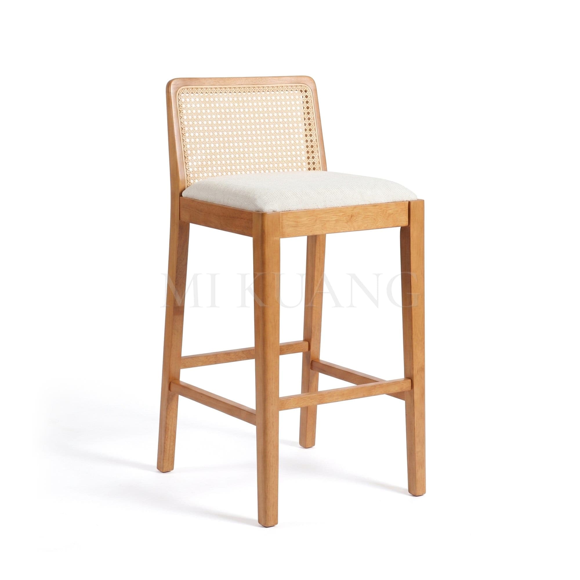 MAVEN (Light Walnut) Bar Chair view 1