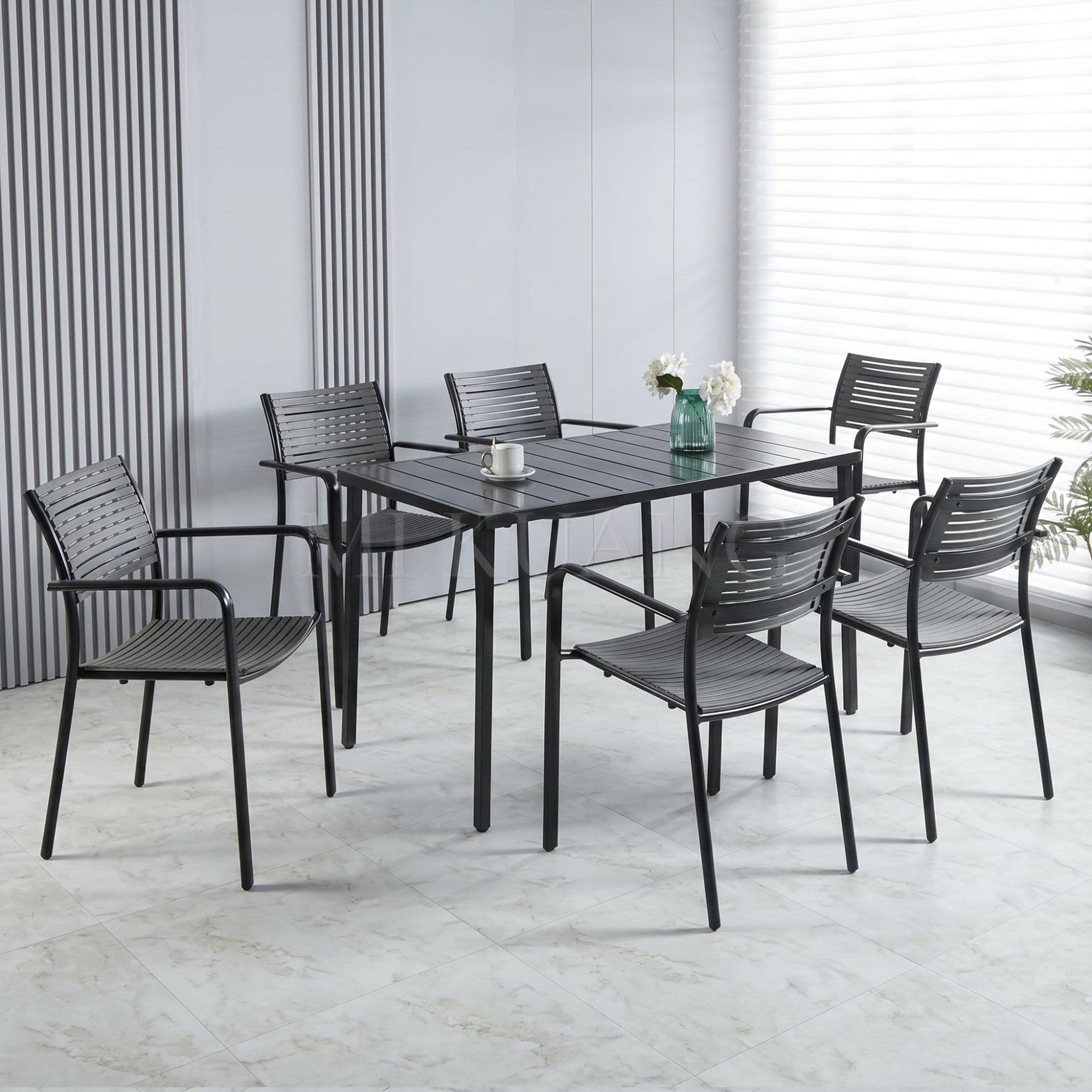 GRAVIEL Outdoor Set 1+4 / 1+6