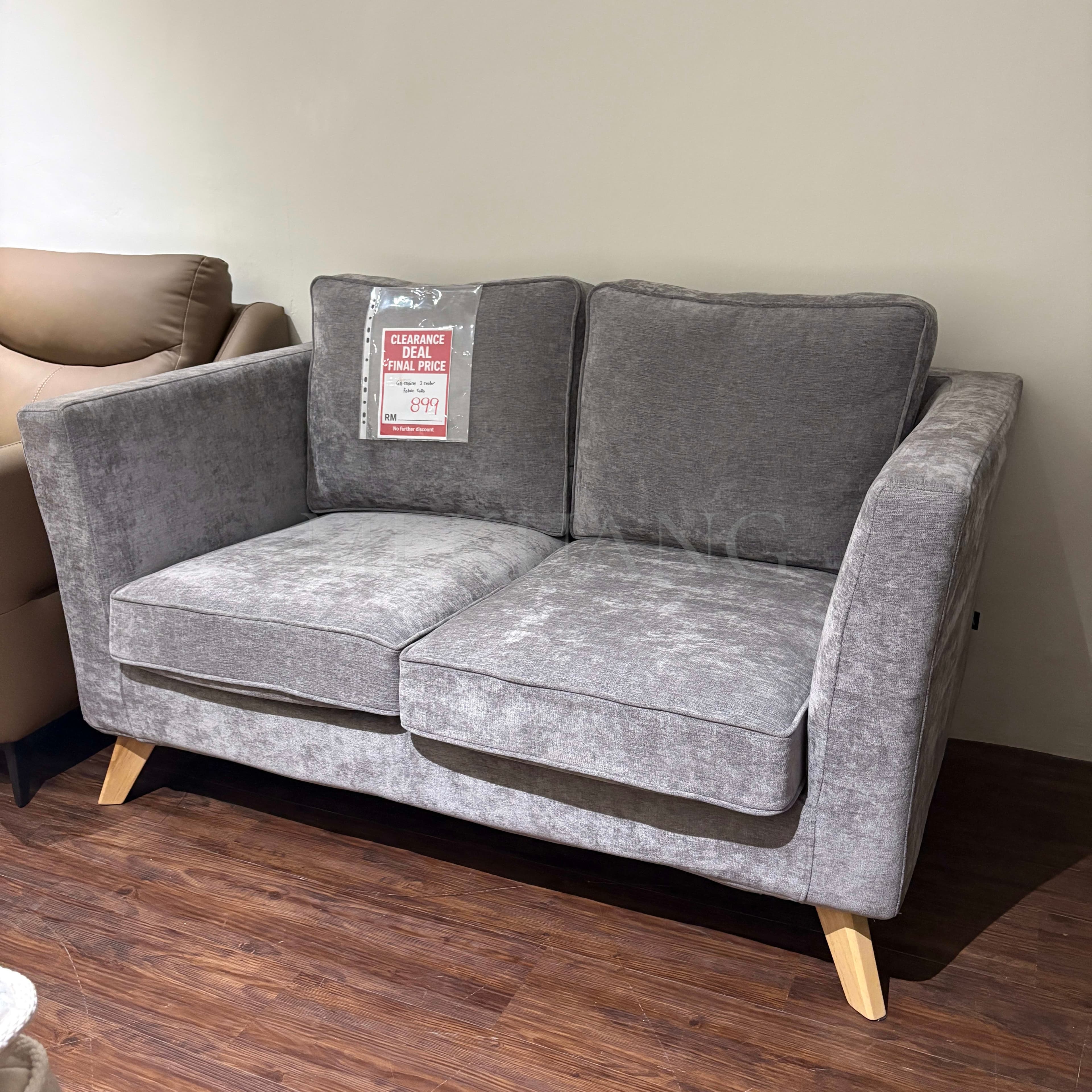 GA Maine 2-Seater Fabric Sofa