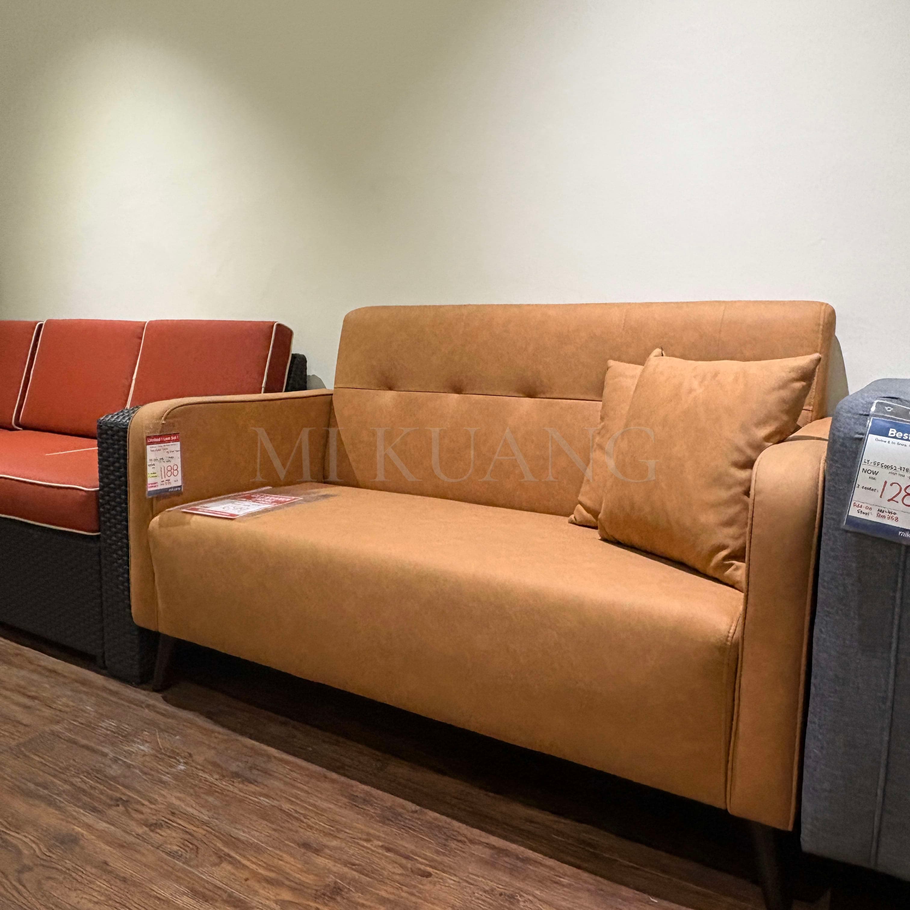 GA Ravi 2-Seater Fabric Sofa