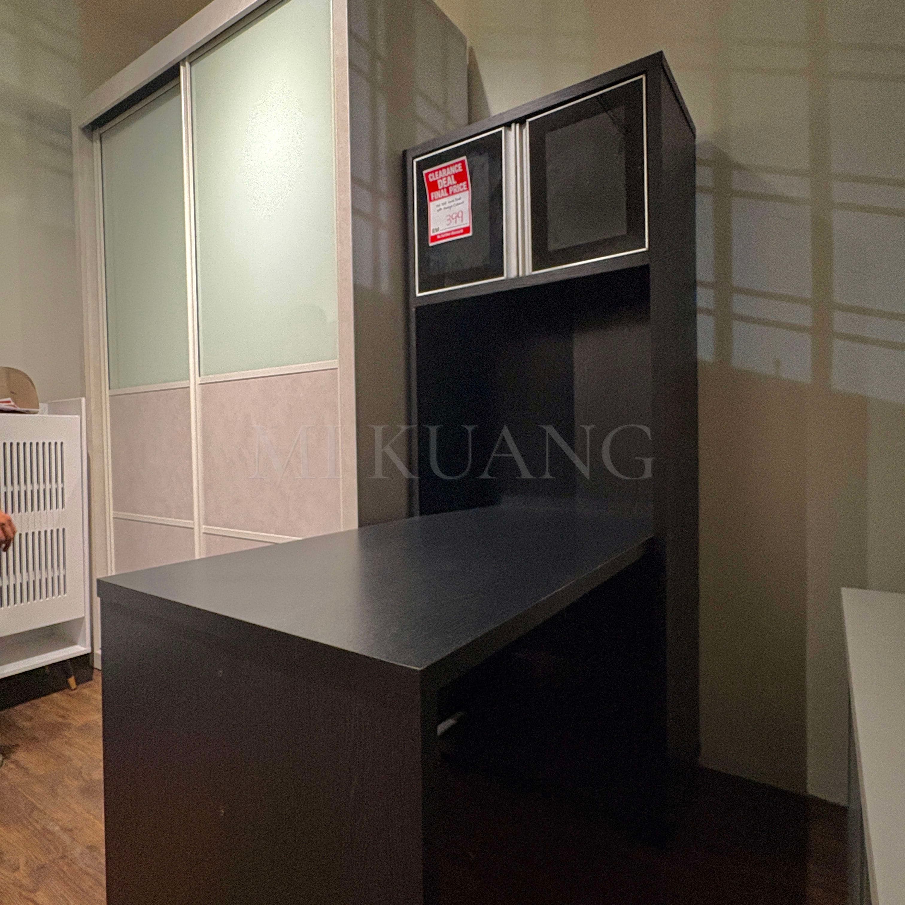 MK-738 Work Desk with Storage Cabinet