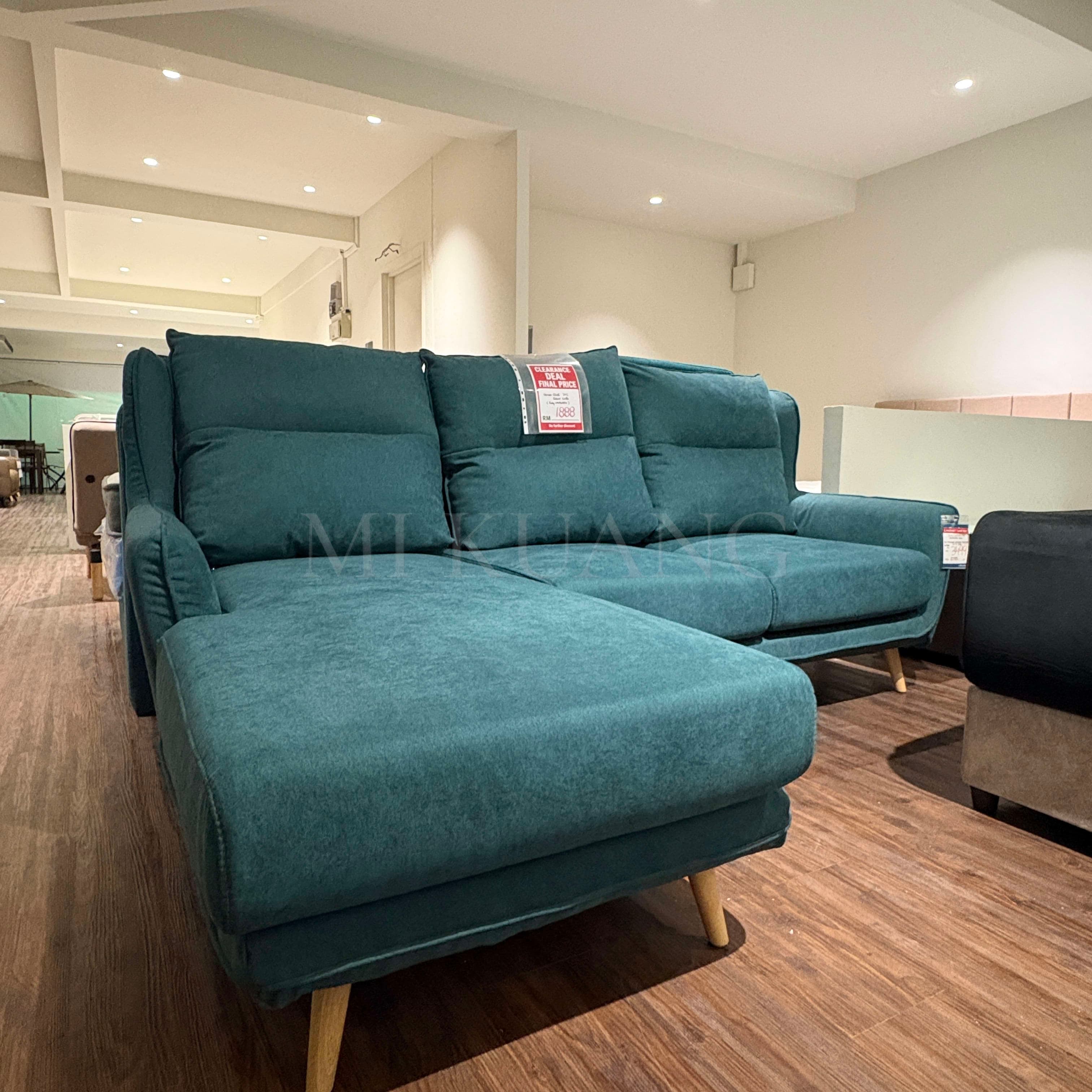 Nuovo 6606 Fabric Sofa — 2-Seater + L-Shape (Fully Washable)