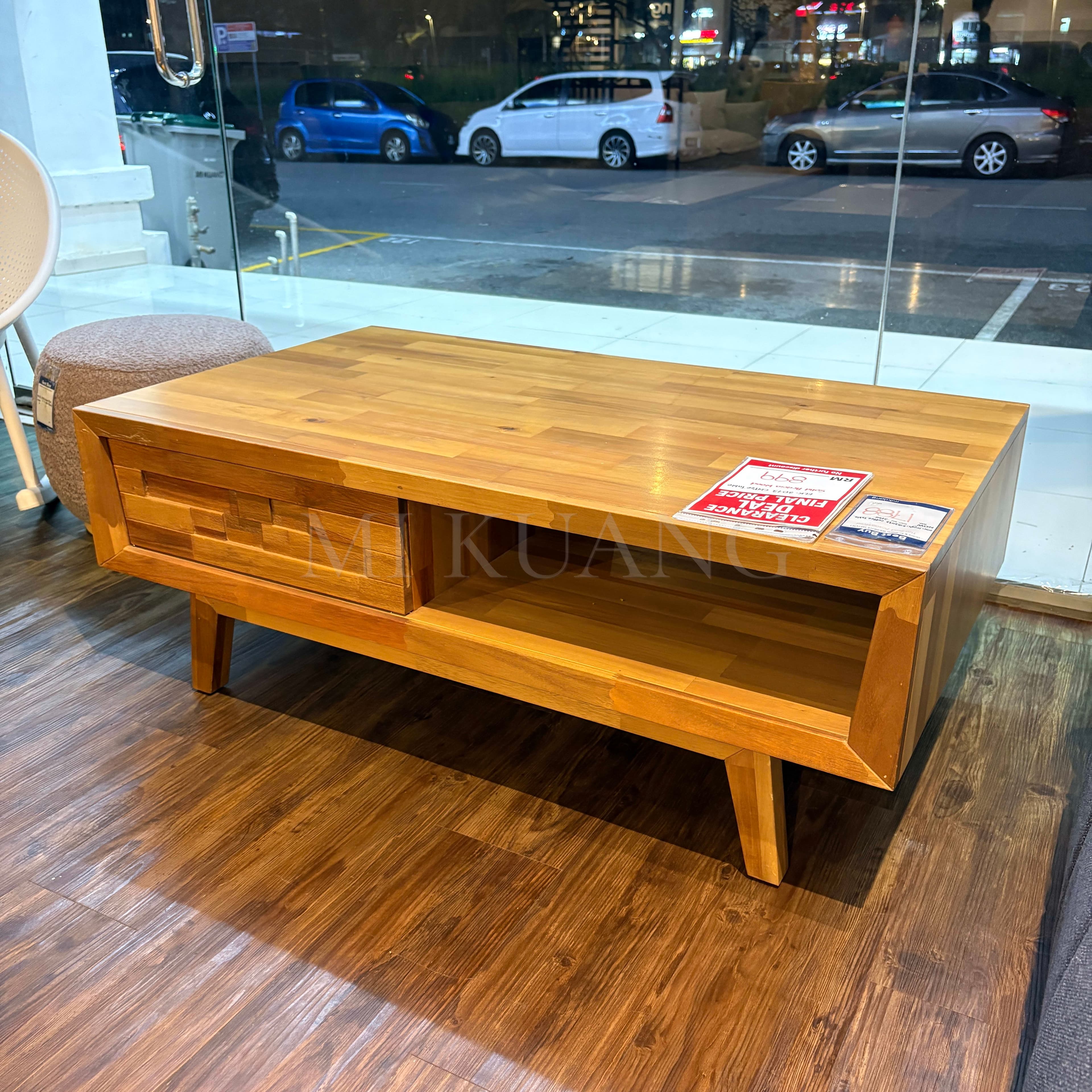 ELK-3073 Solid Acacia Coffee Table