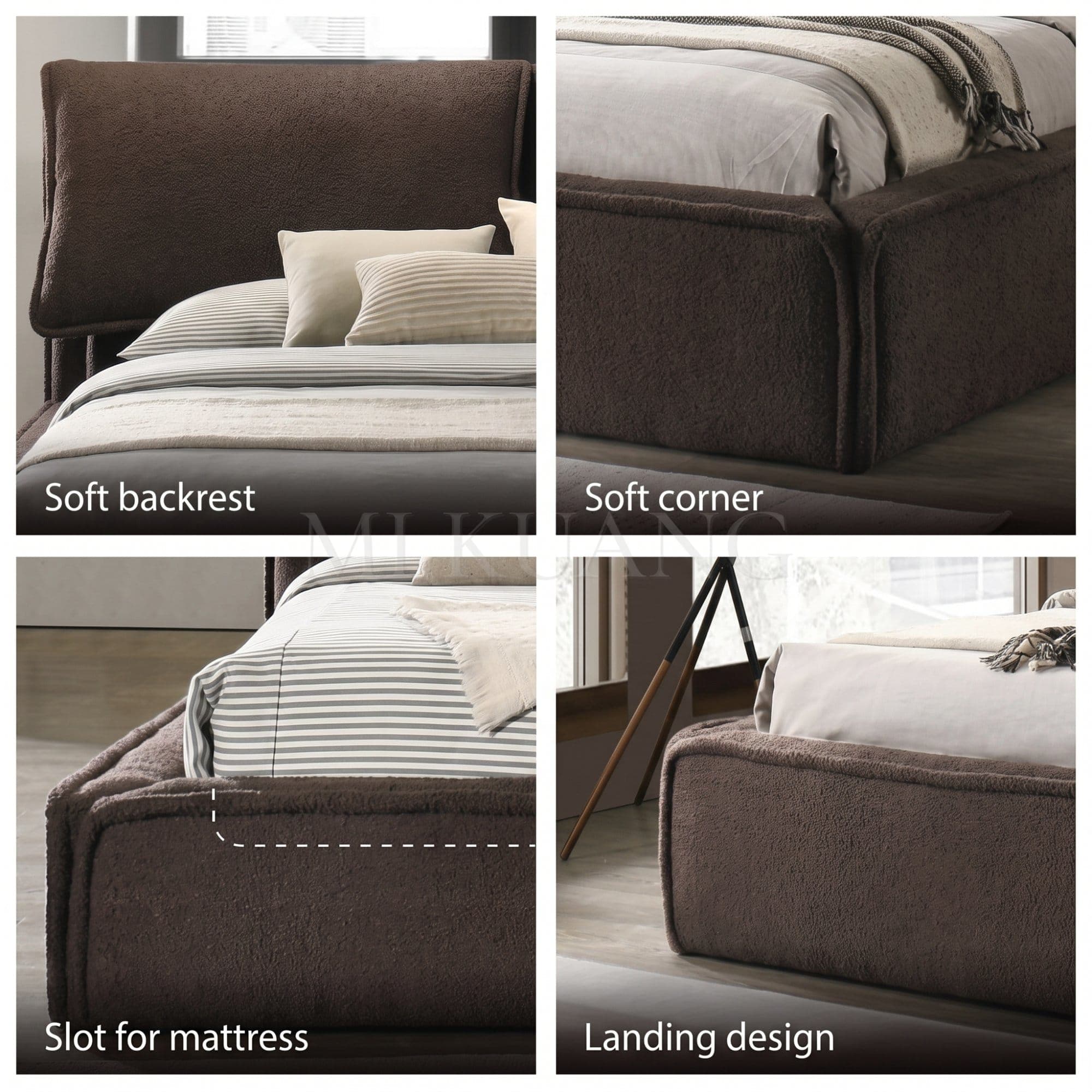 YM-303 Bedframe view 3