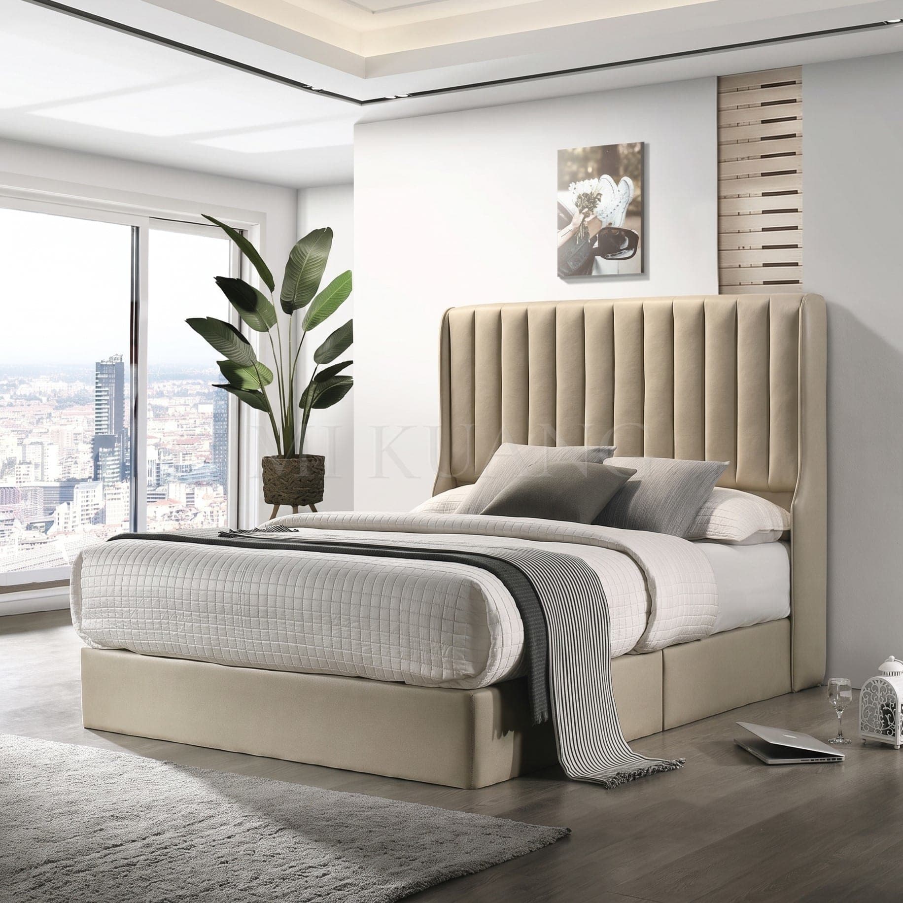 YM-878 Bedframe view 2