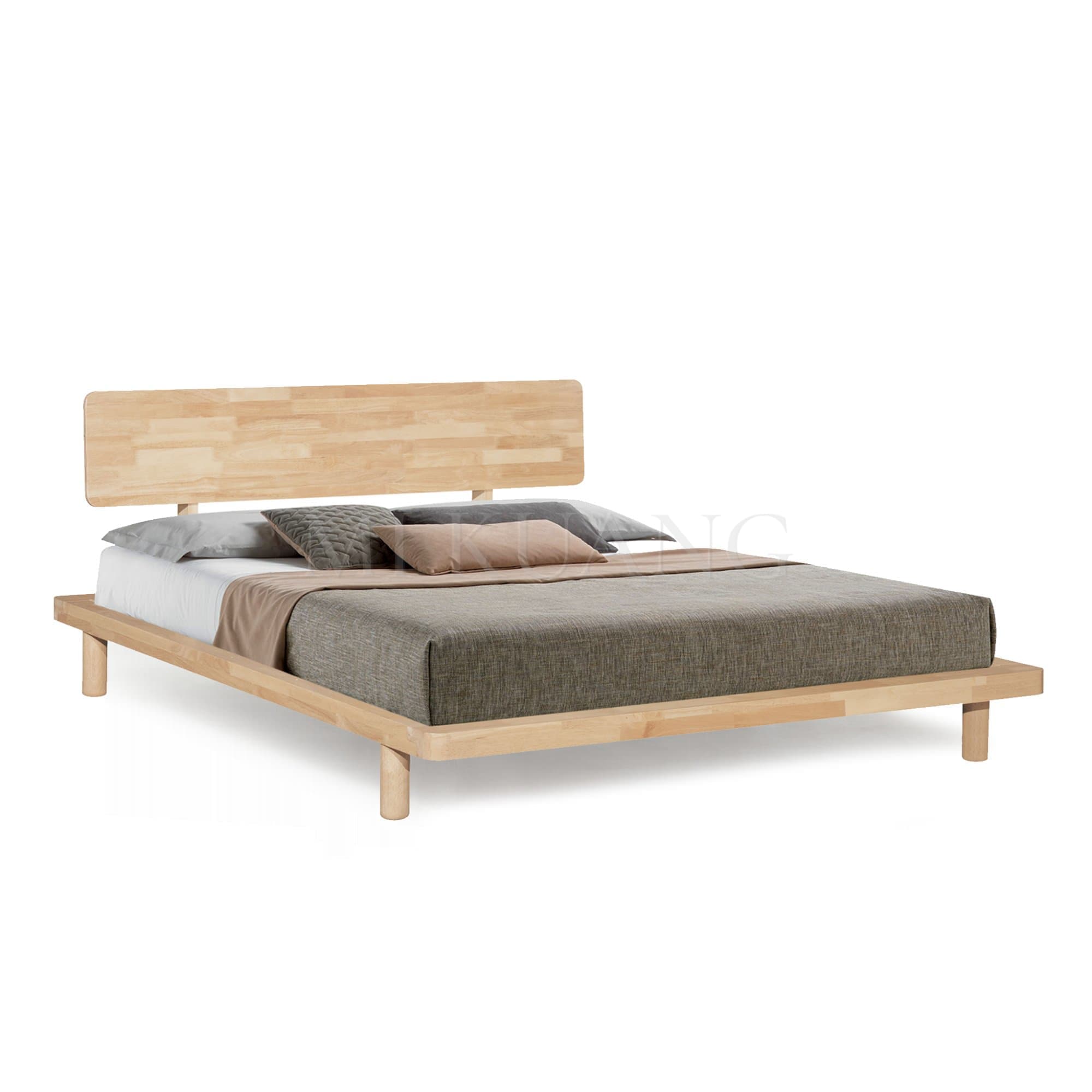 MUJI (Natural) Bedframe (Queen/King) view 1