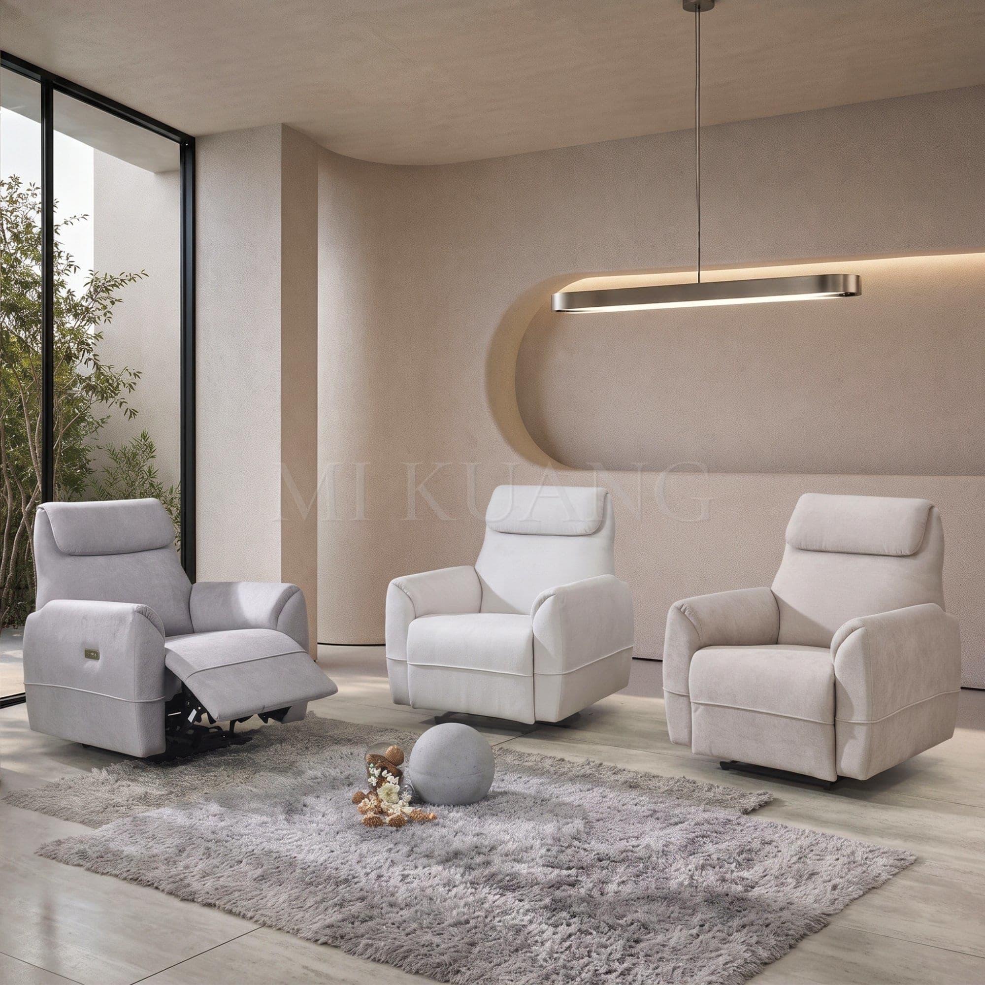 TORRIS 1-Seater Power Recliner Sofa view 2