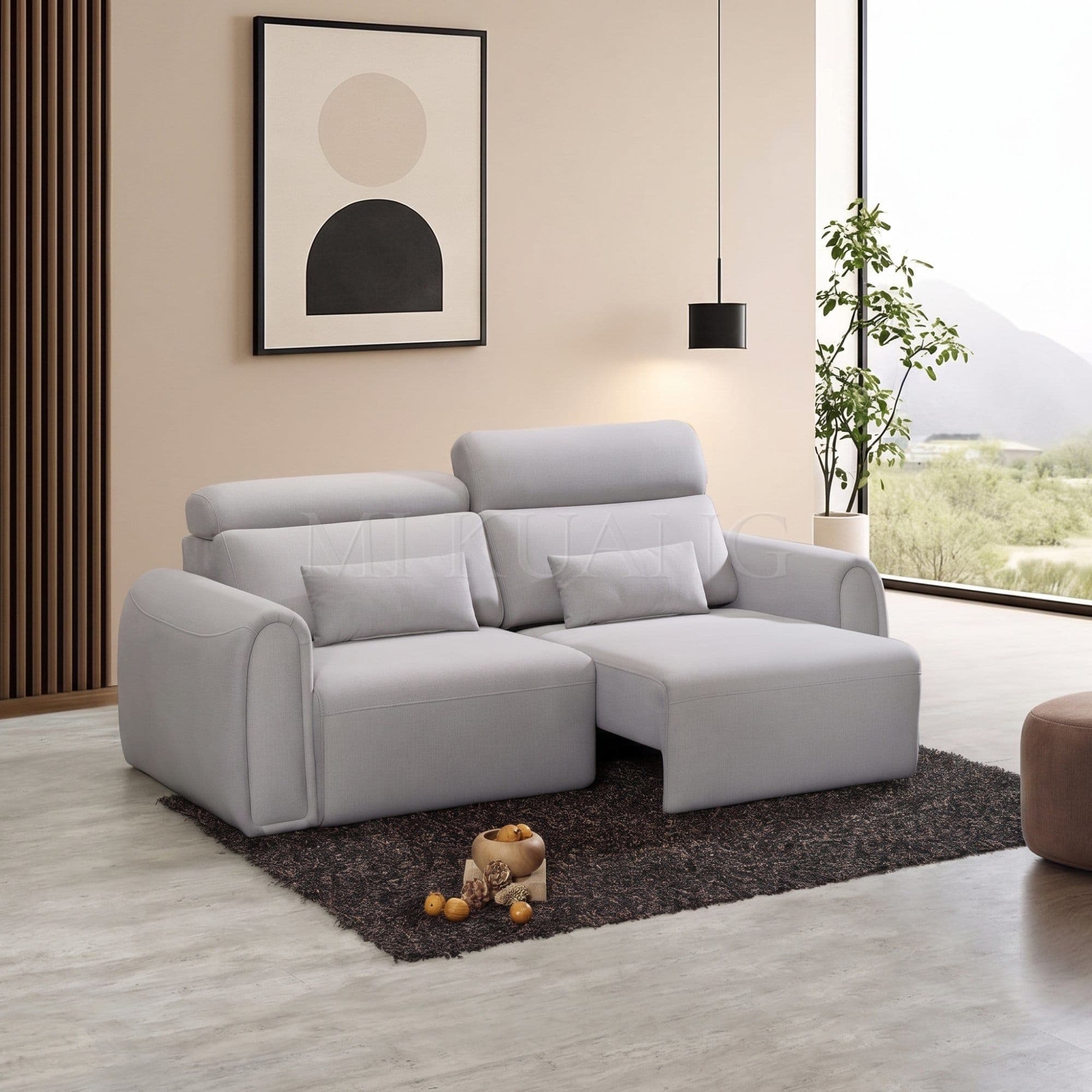 MERTON 2.5-Seater Power Sliding Sofa view 2