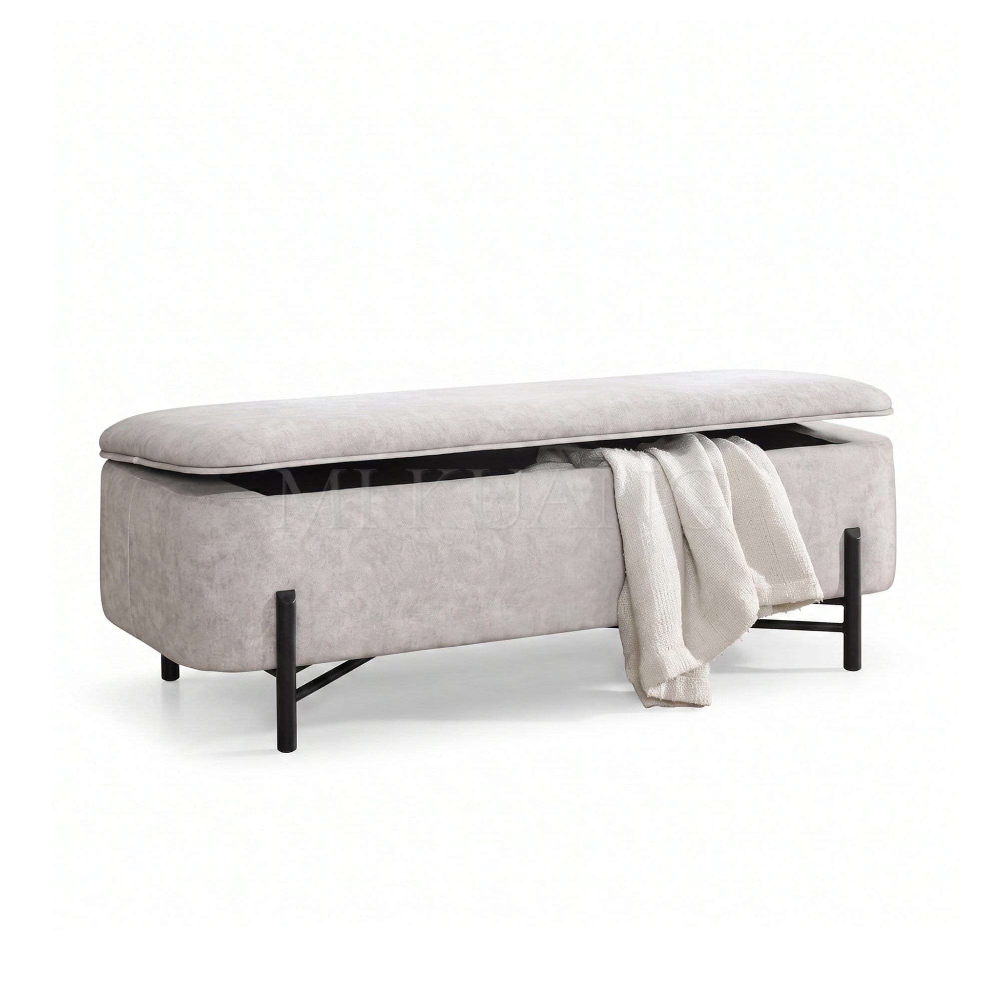 REEVE Storage Bench (Beige) view 1