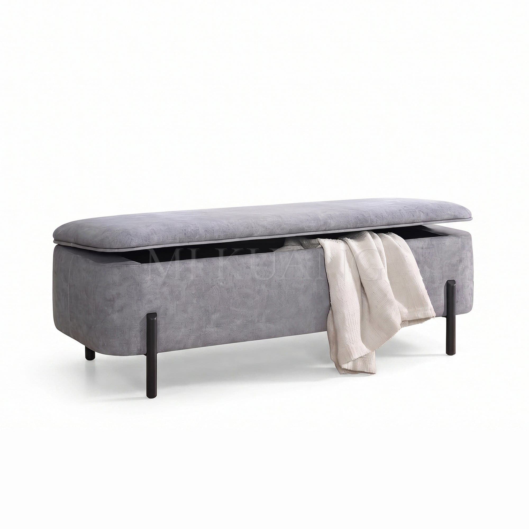 REEVE Storage Bench (Dark Grey) view 1