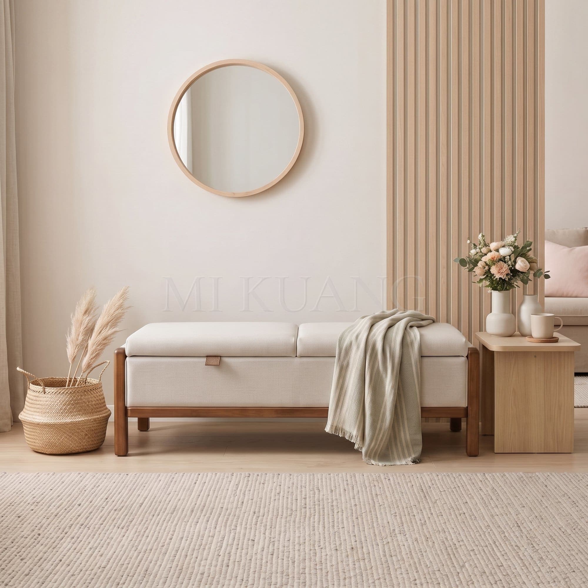 VELIN Storage Bench view 2