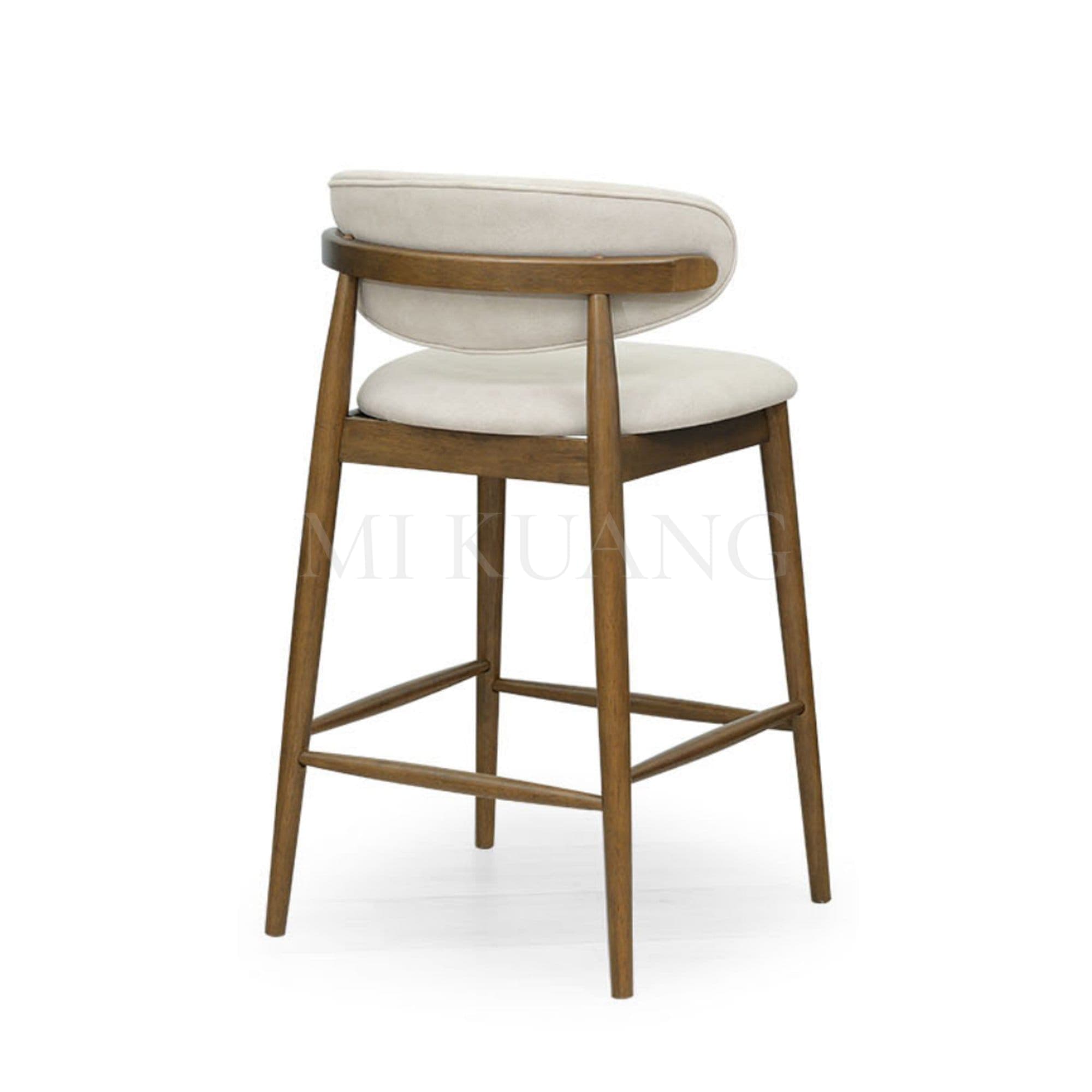 ALPHARD (Walnut) Bar Chair (SH29") view 2