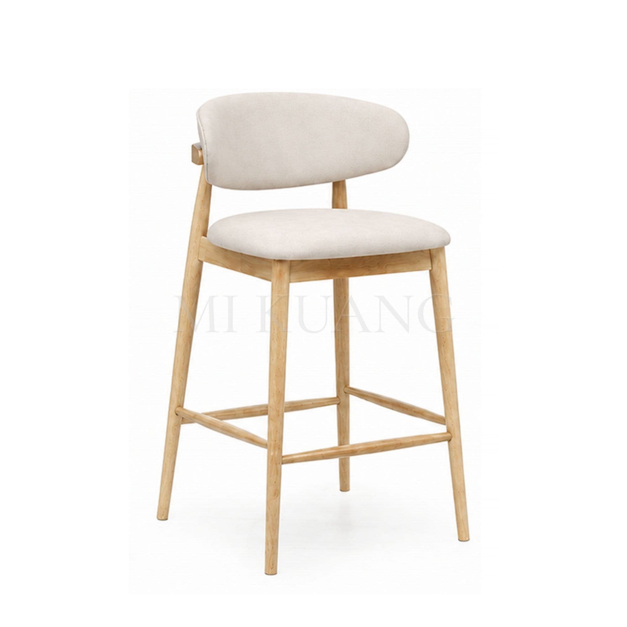 ALPHARD (Natural) Bar Chair (SH29")
