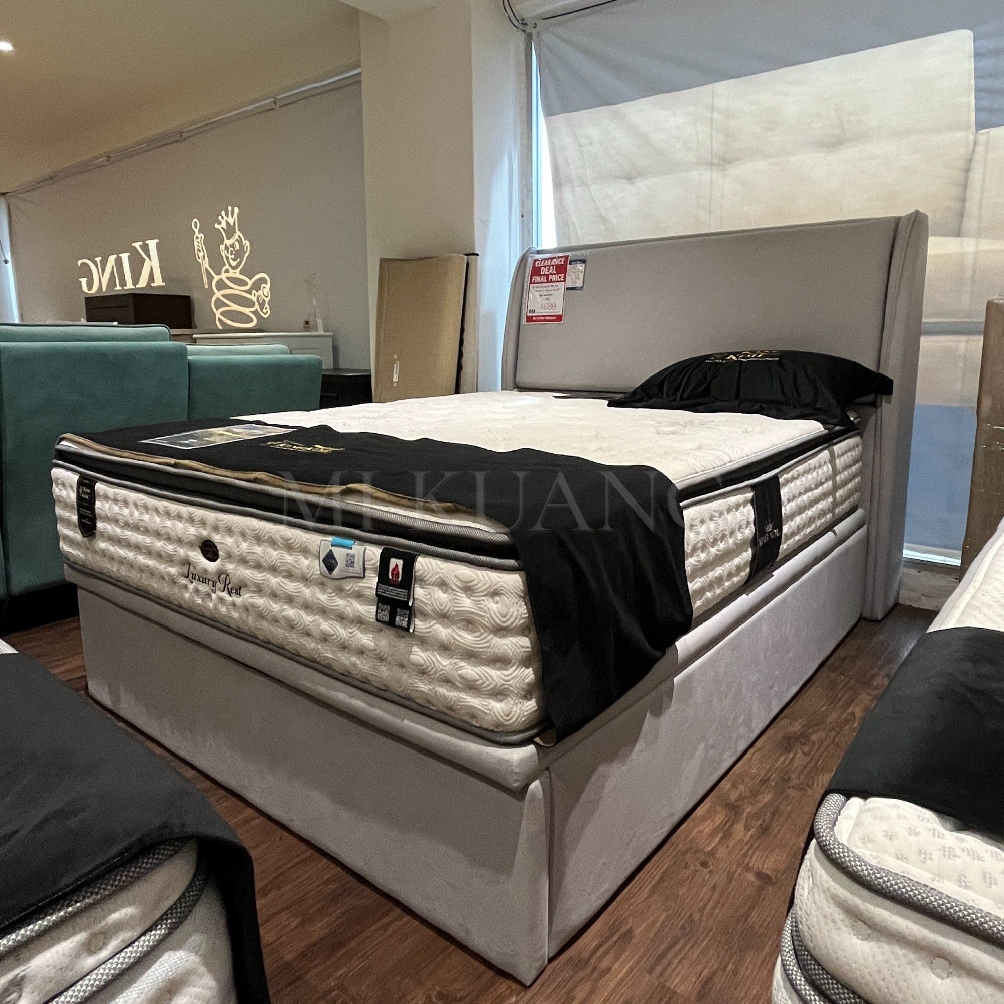 SF-LEO(A)-SBB 5ft Queen Storage Bed
