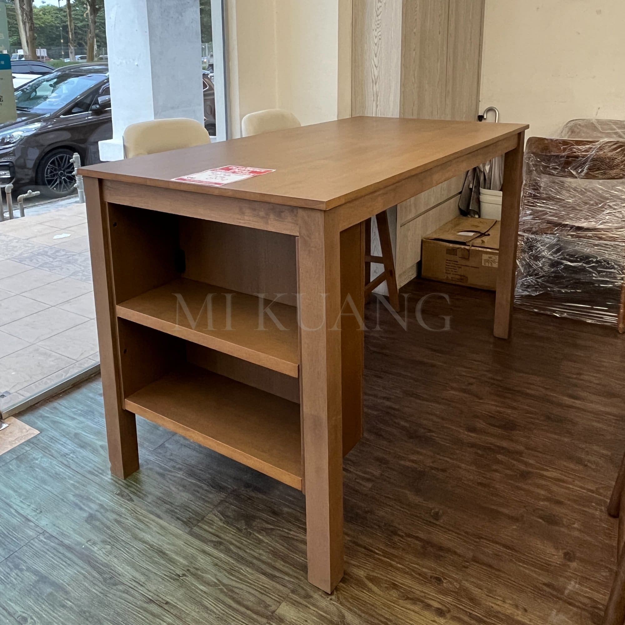 PMG-IT1000 (Walnut) Island Table