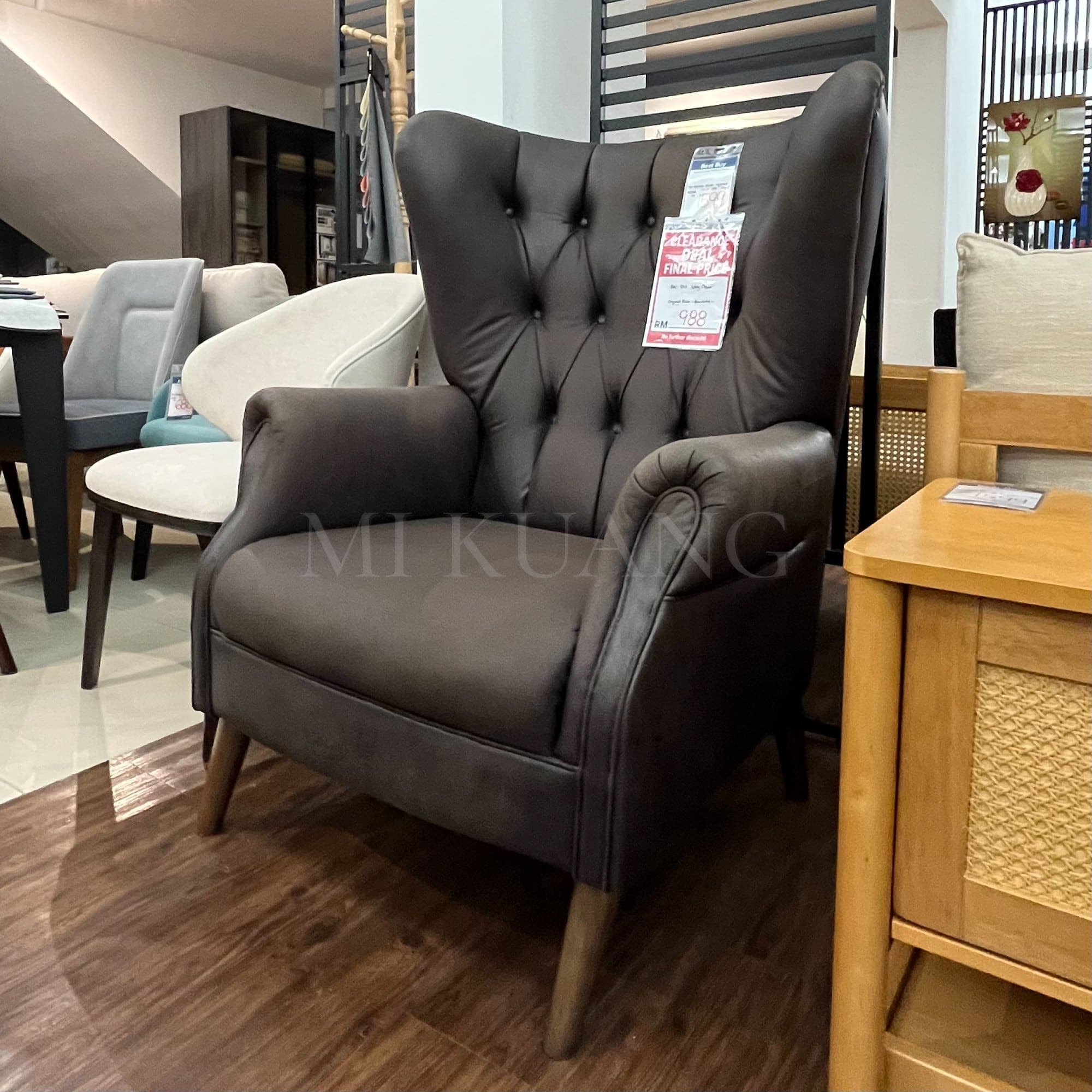 ABC-842 Highback Wing Chair