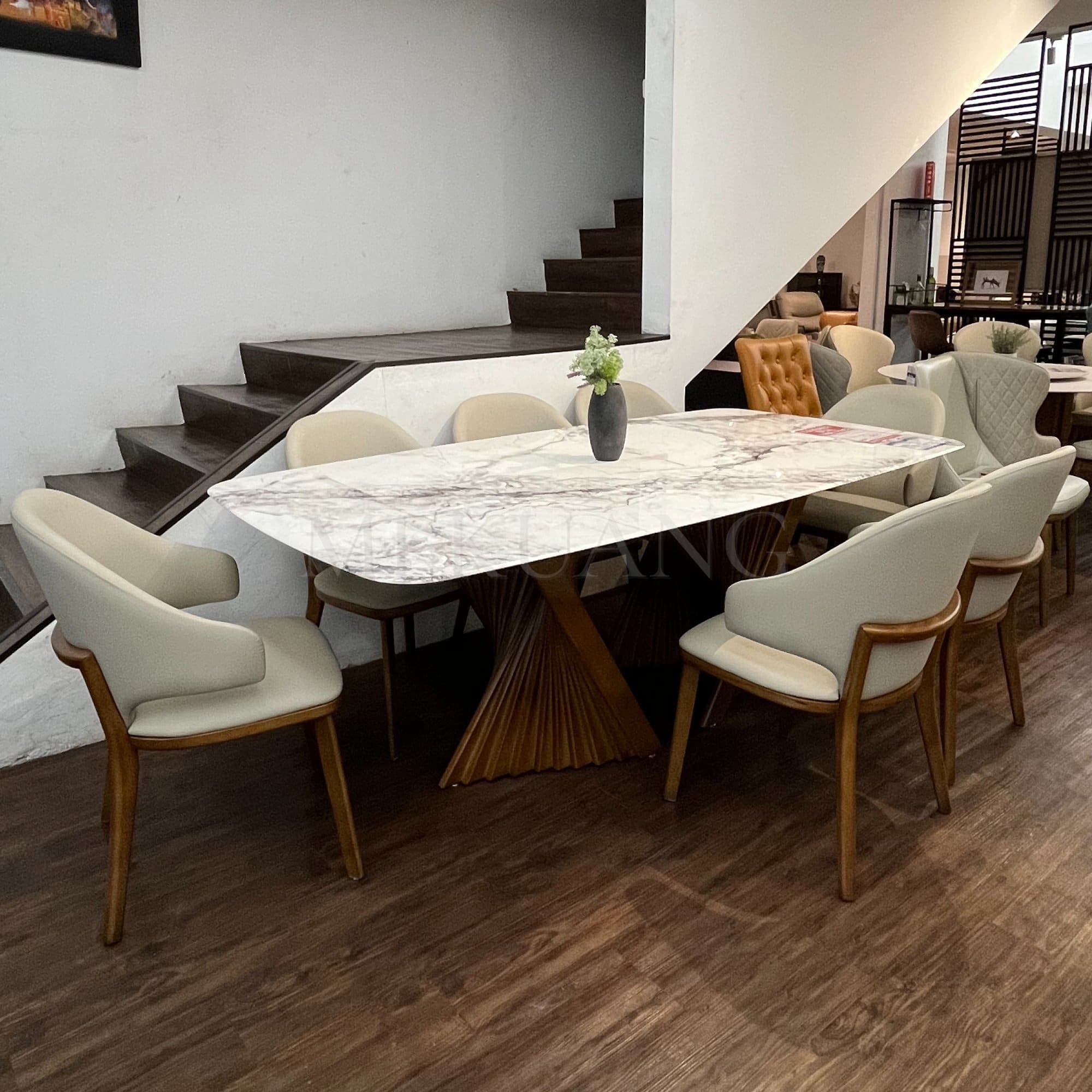 PL-M3706-2.1m 1T+8C Dining Set