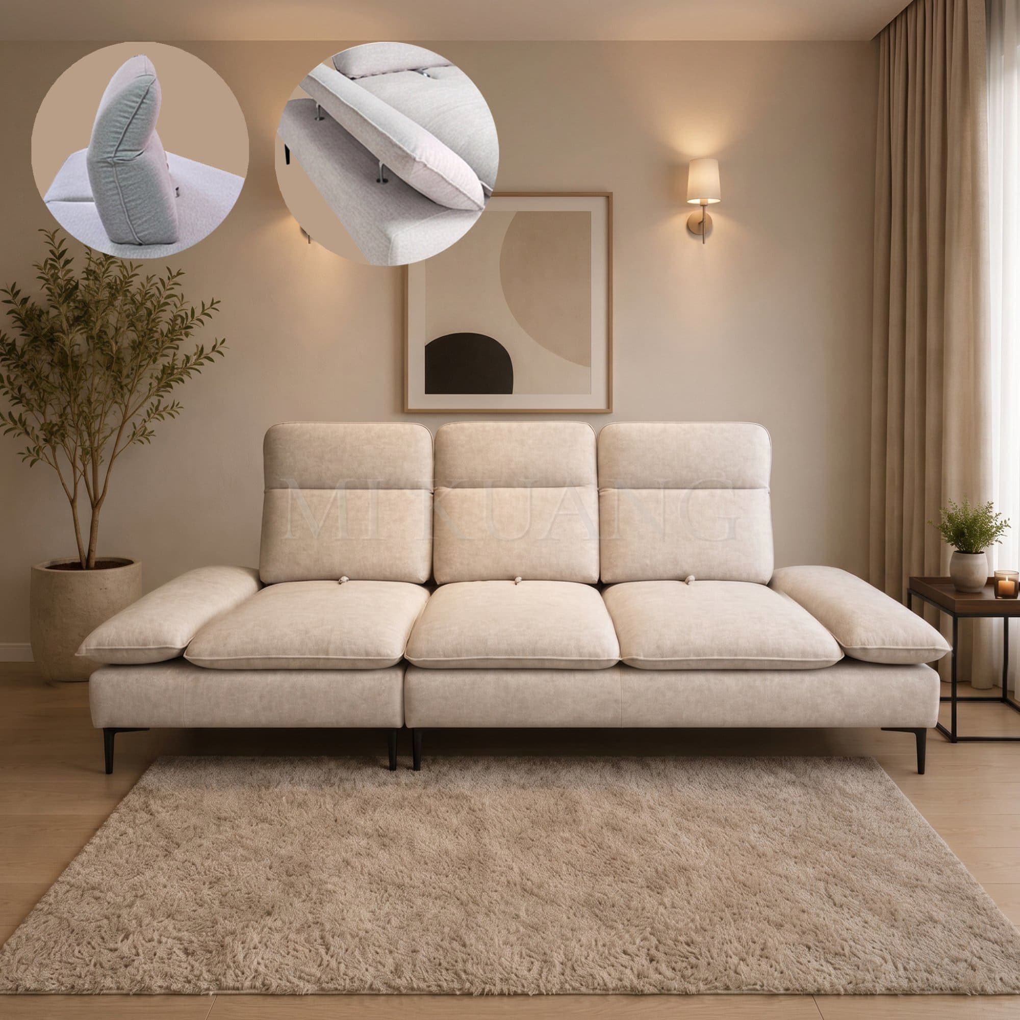 HARLAN (Seat 25") Sofa alternate view