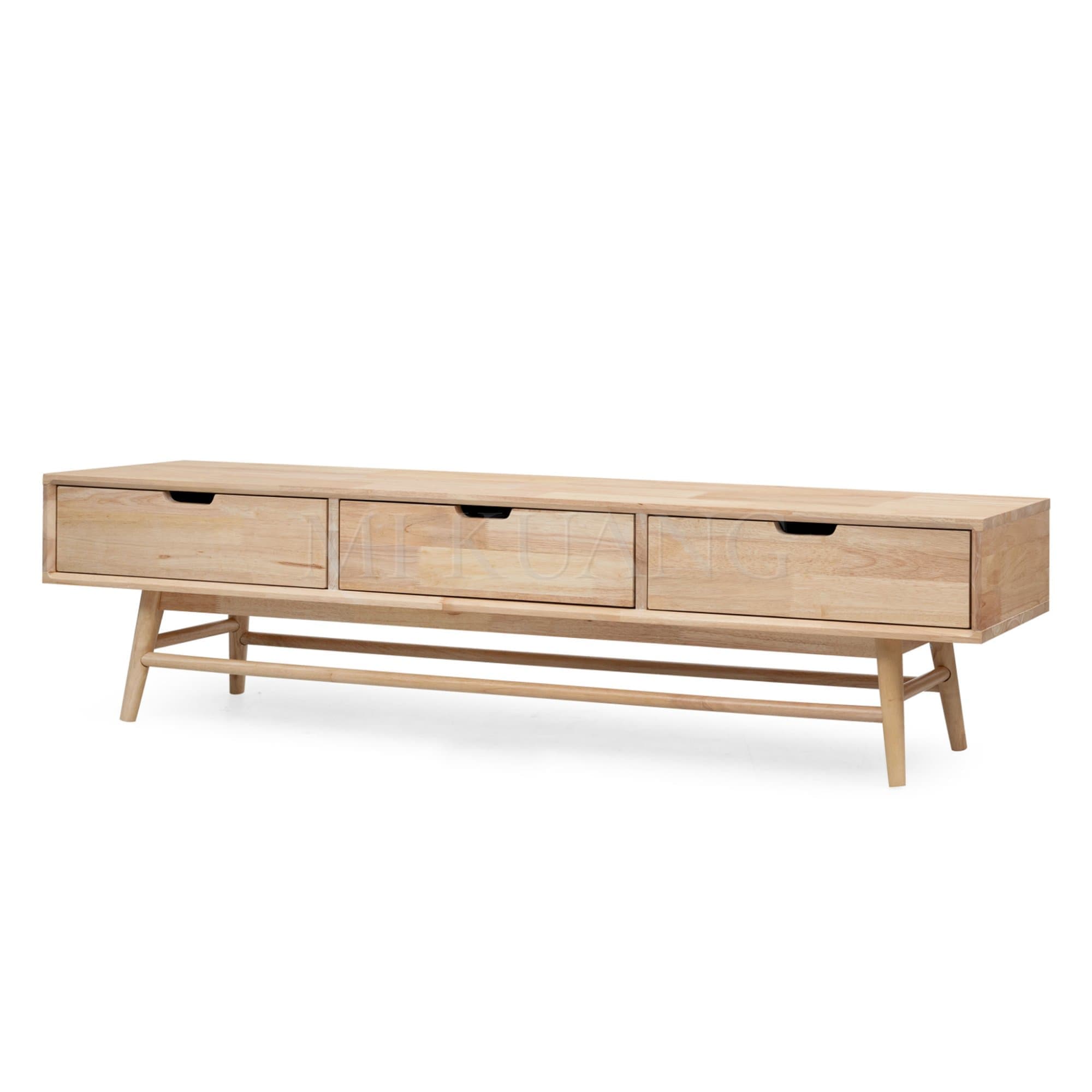 ORLANDO-II (Natural) 6ft TV Cabinet view 1