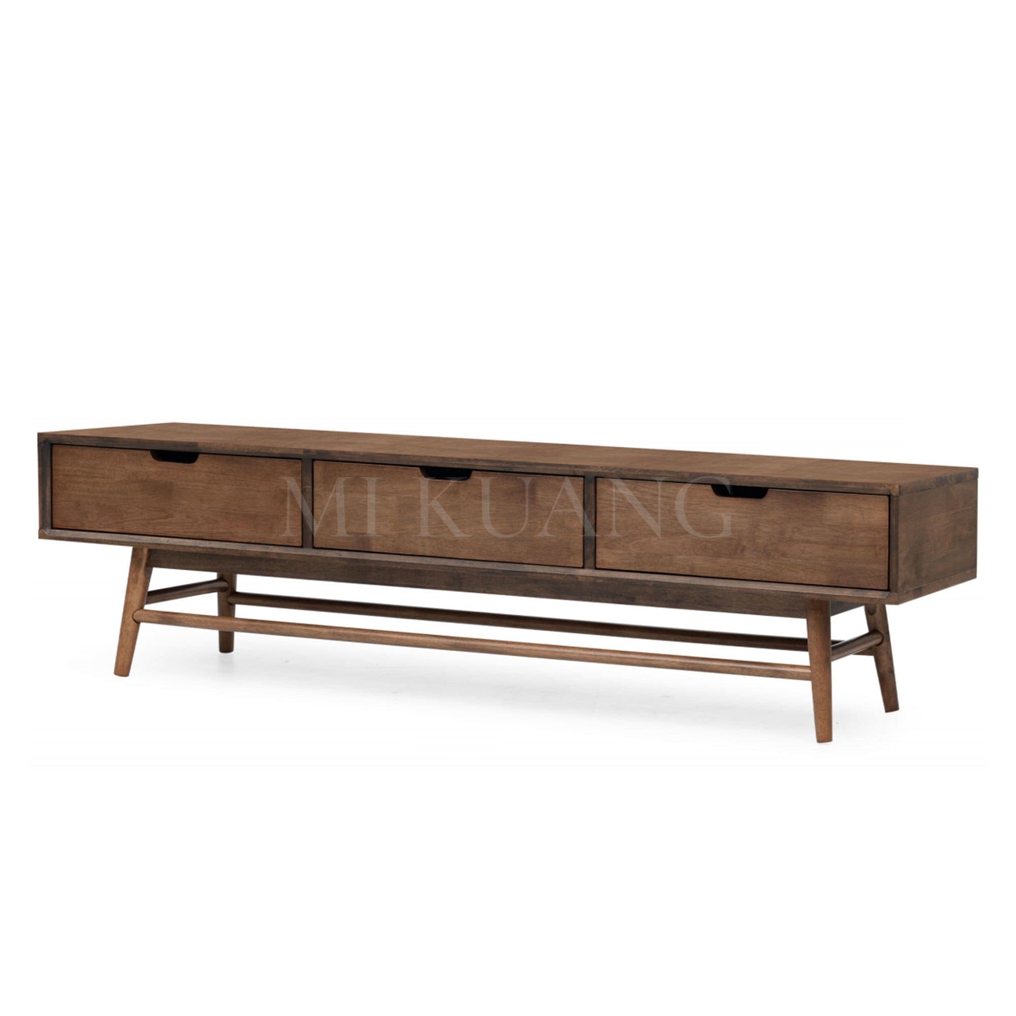 ORLANDO-II (Walnut) 6ft TV Cabinet view 1