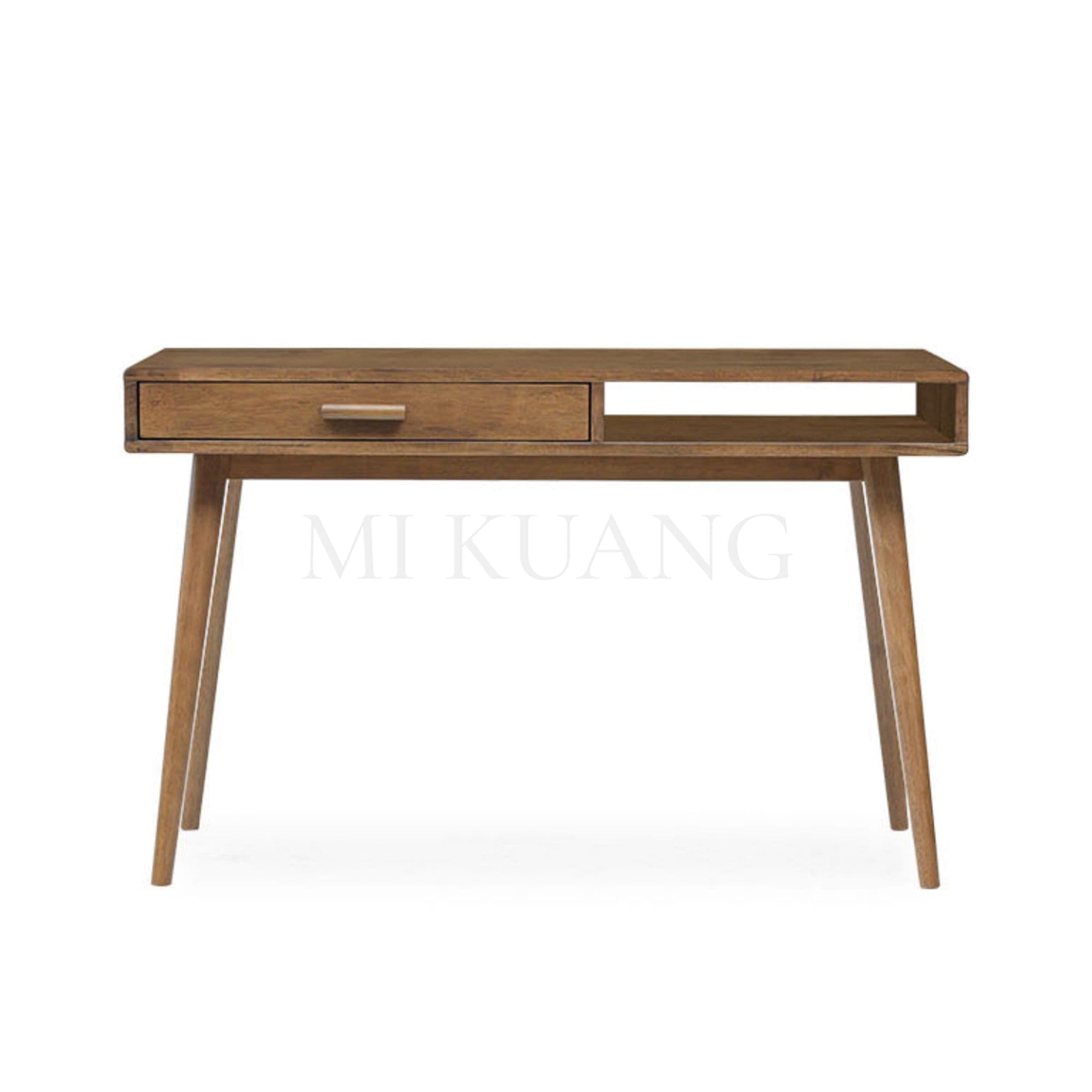 HOLLYWOOD (Full Walnut) 2x4 Writing Table view 2