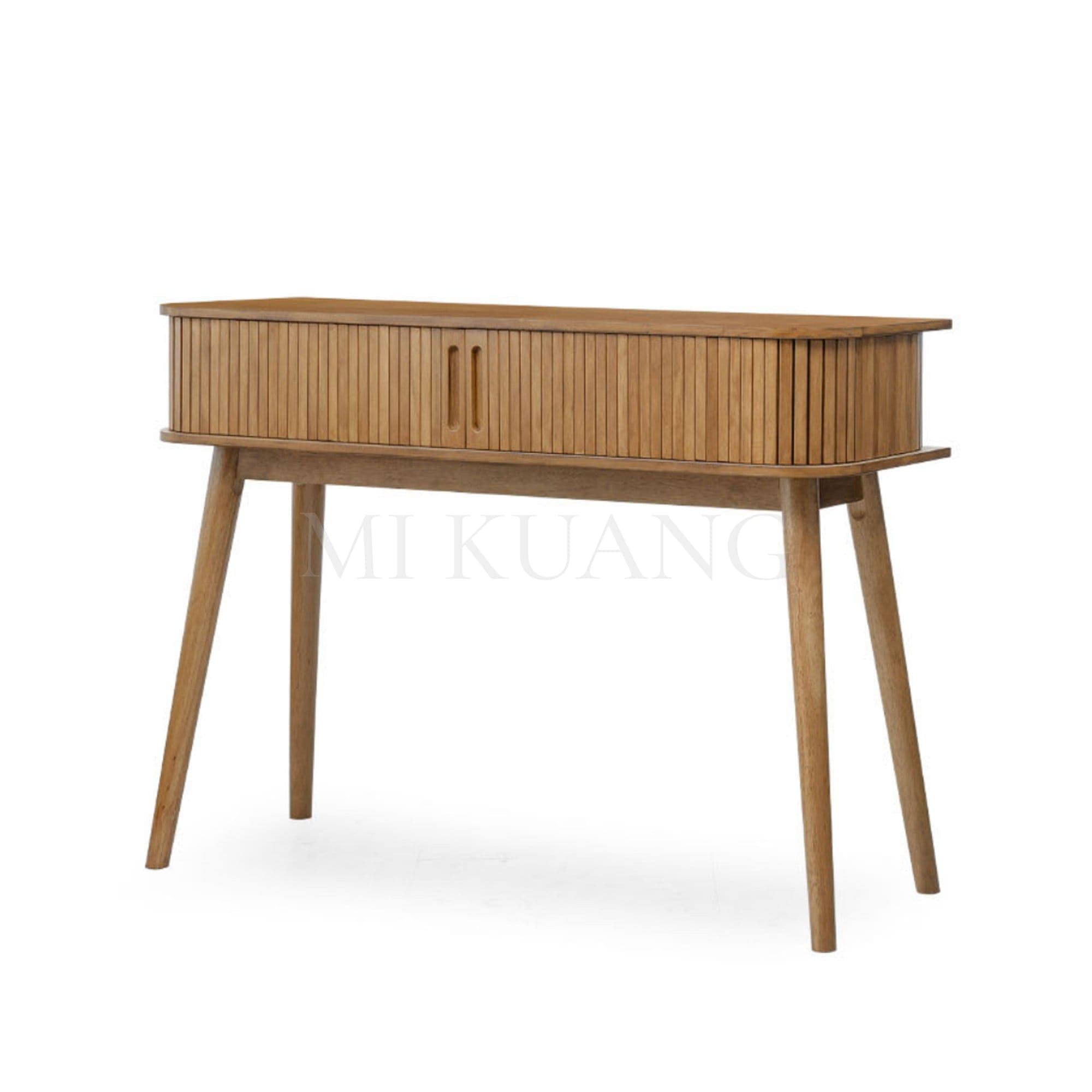 SEED (Walnut) 4ft Console Table view 1