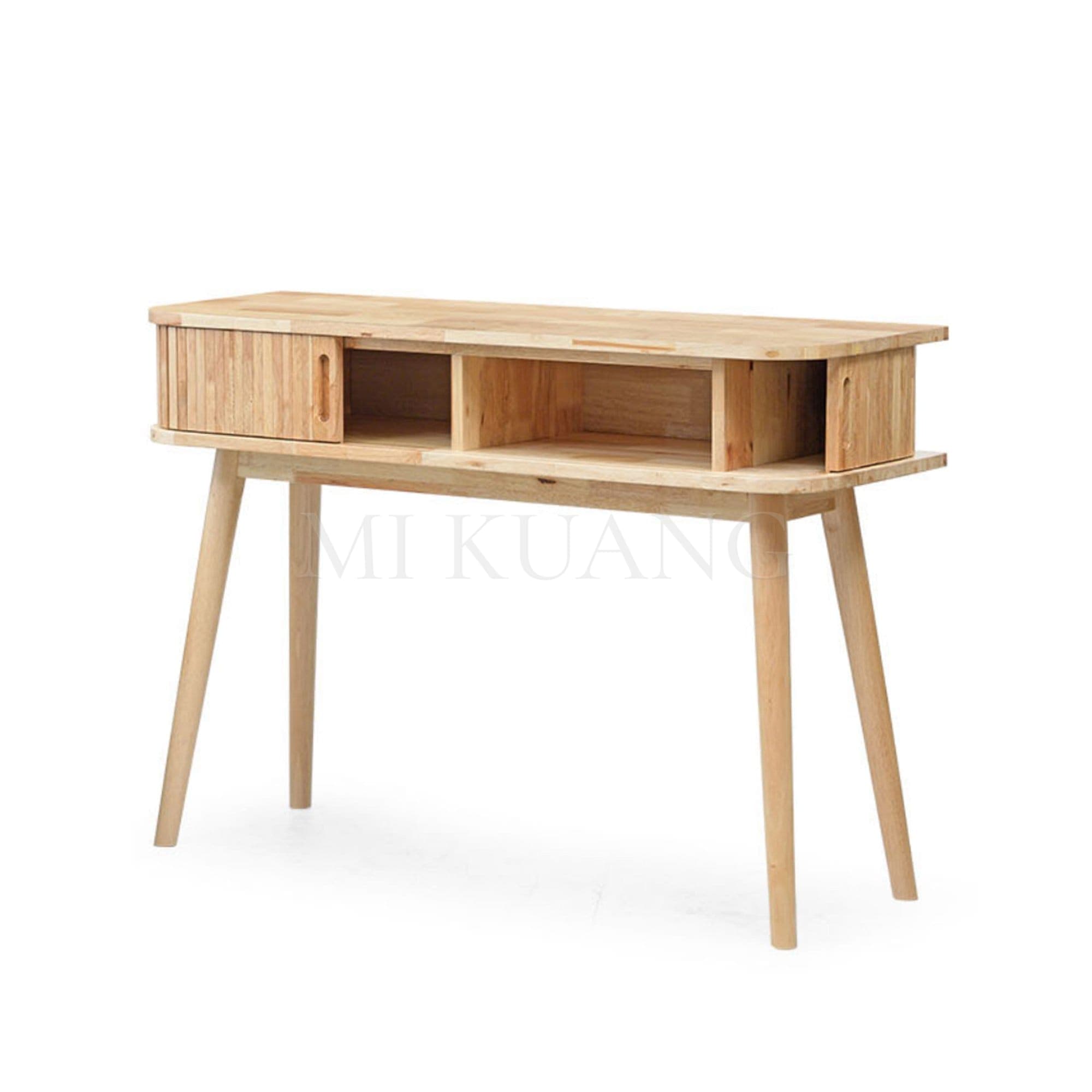 SEED (Natural) 4ft Console Table view 2