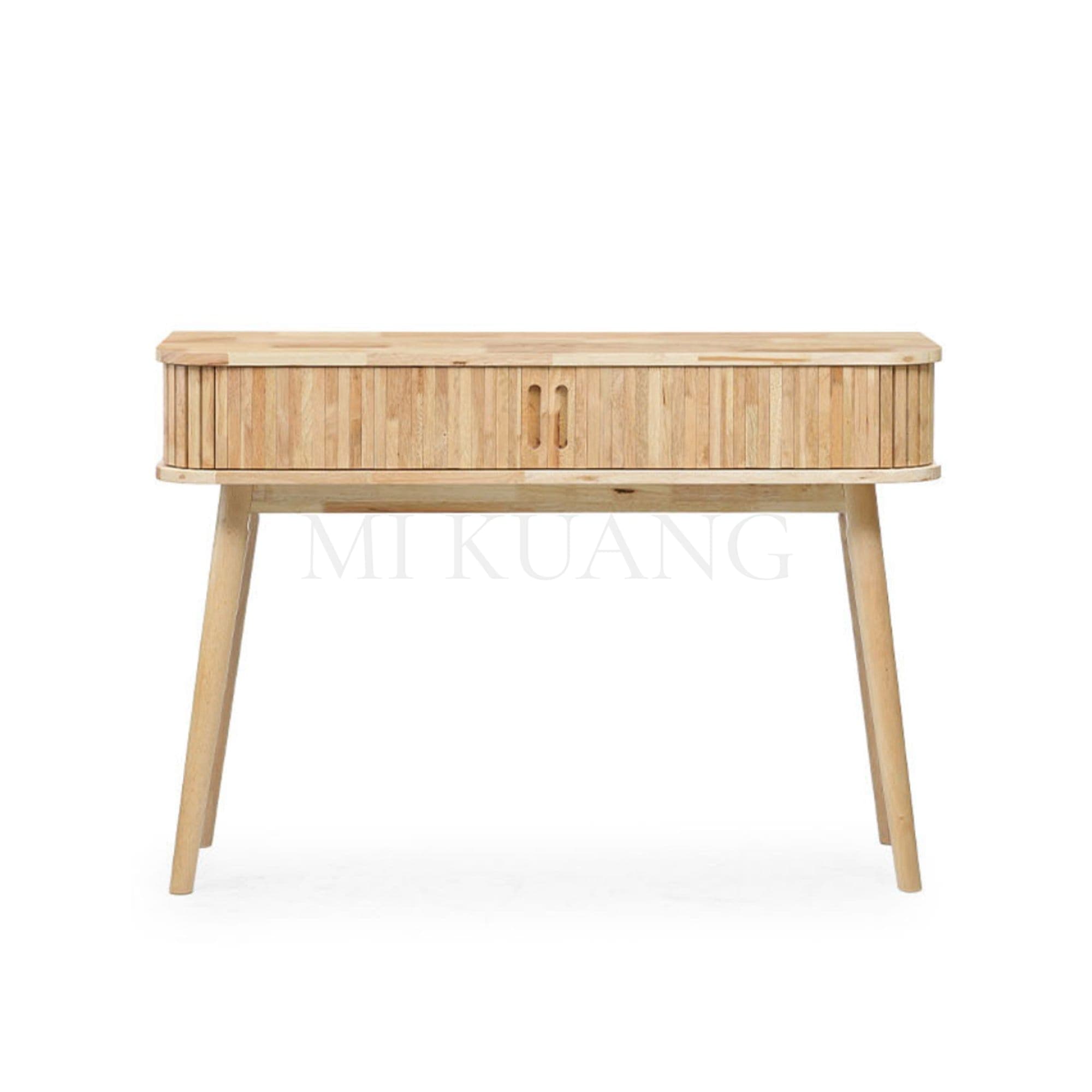 SEED (Natural) 4ft Console Table view 3