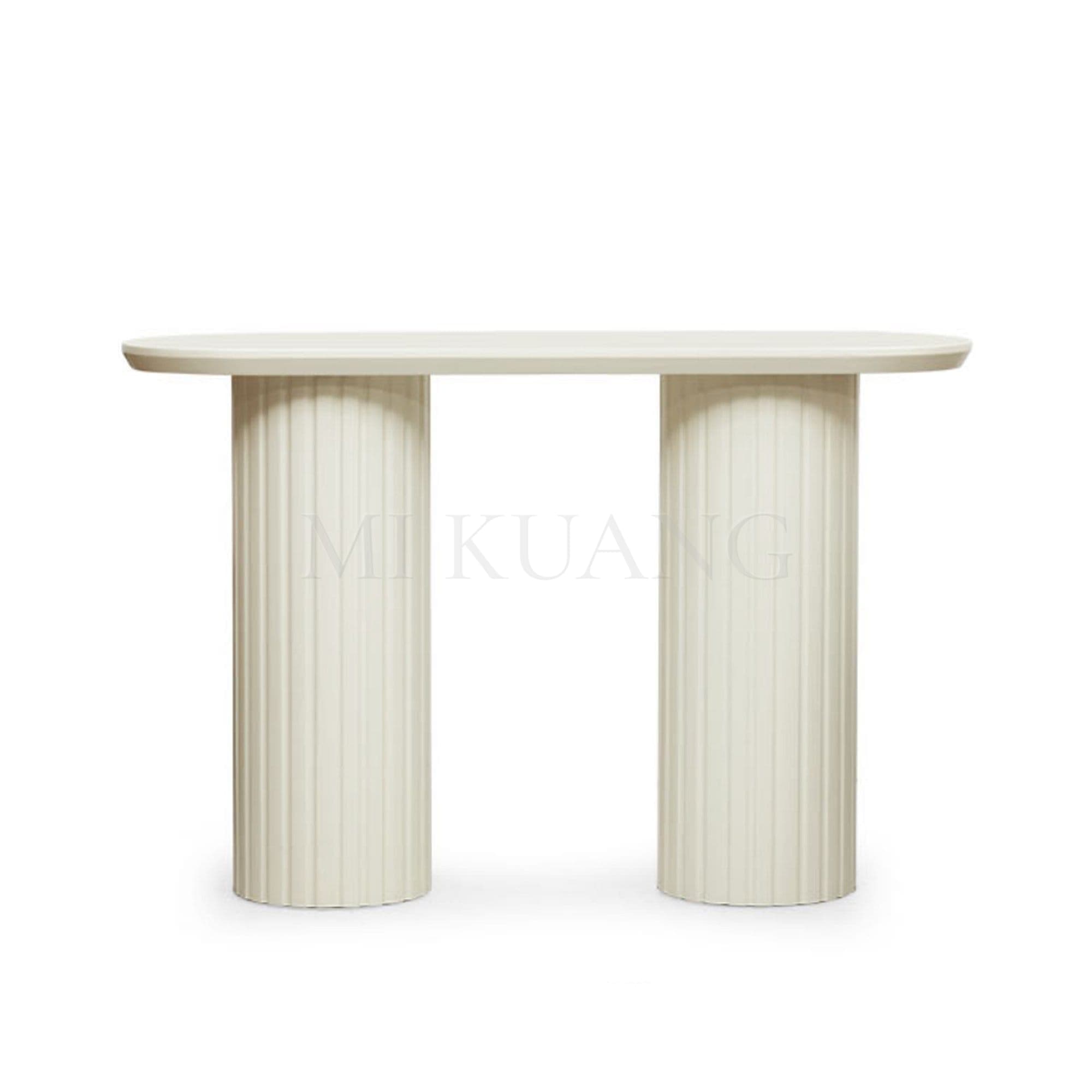 MUJI TWINS (Cream) Console Table view 1