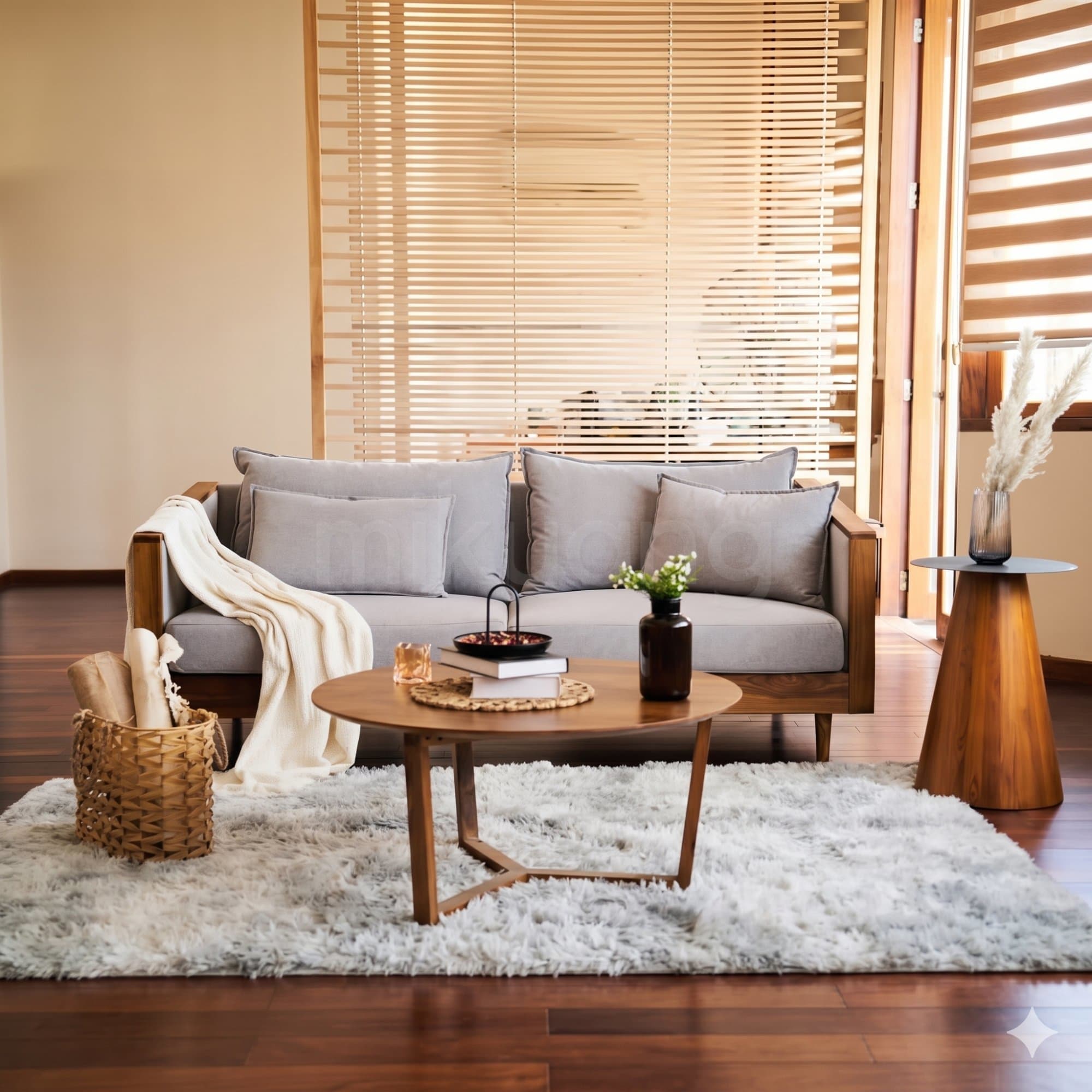 MORALES Teak Sofa alternate view