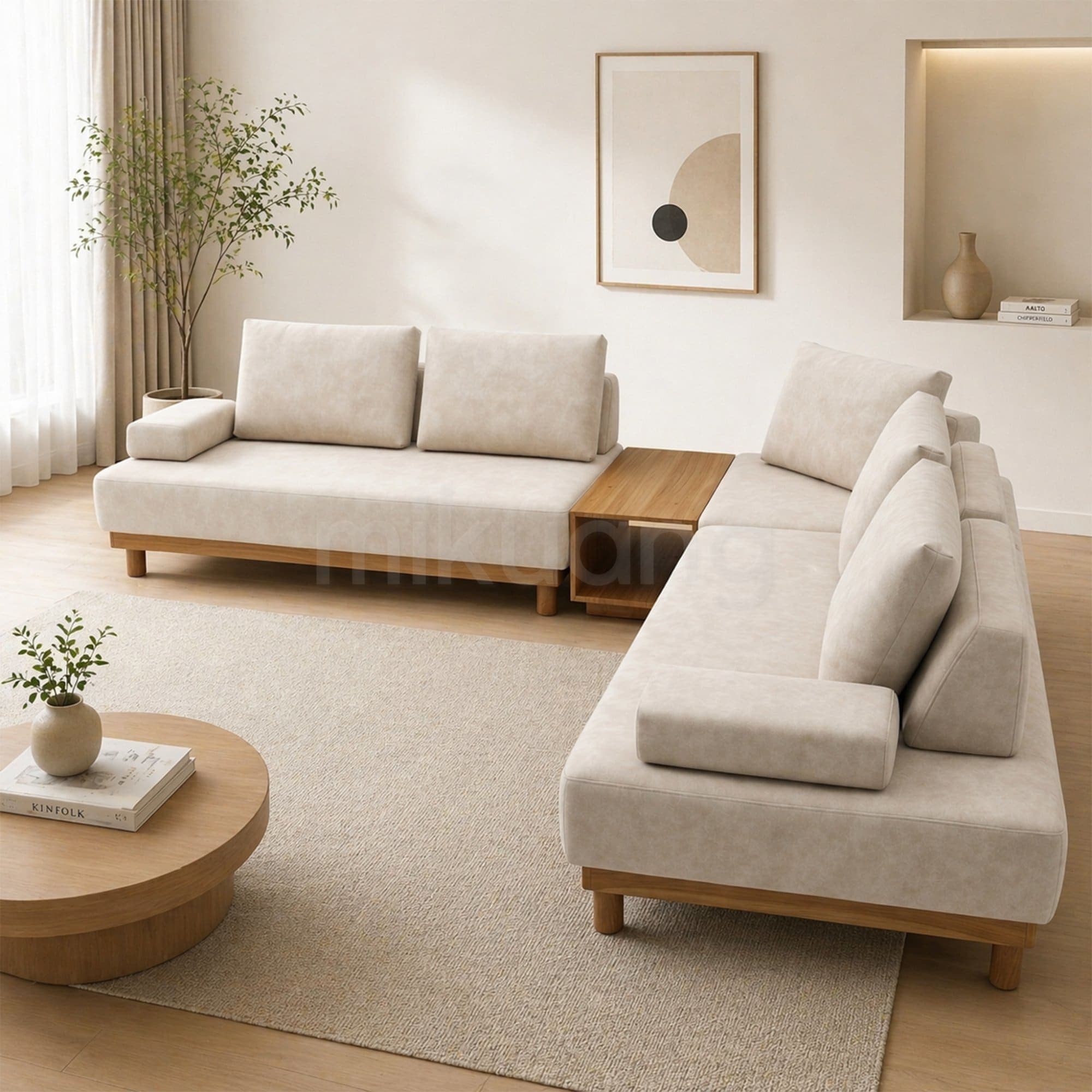 KARTER Teak Sofa alternate view
