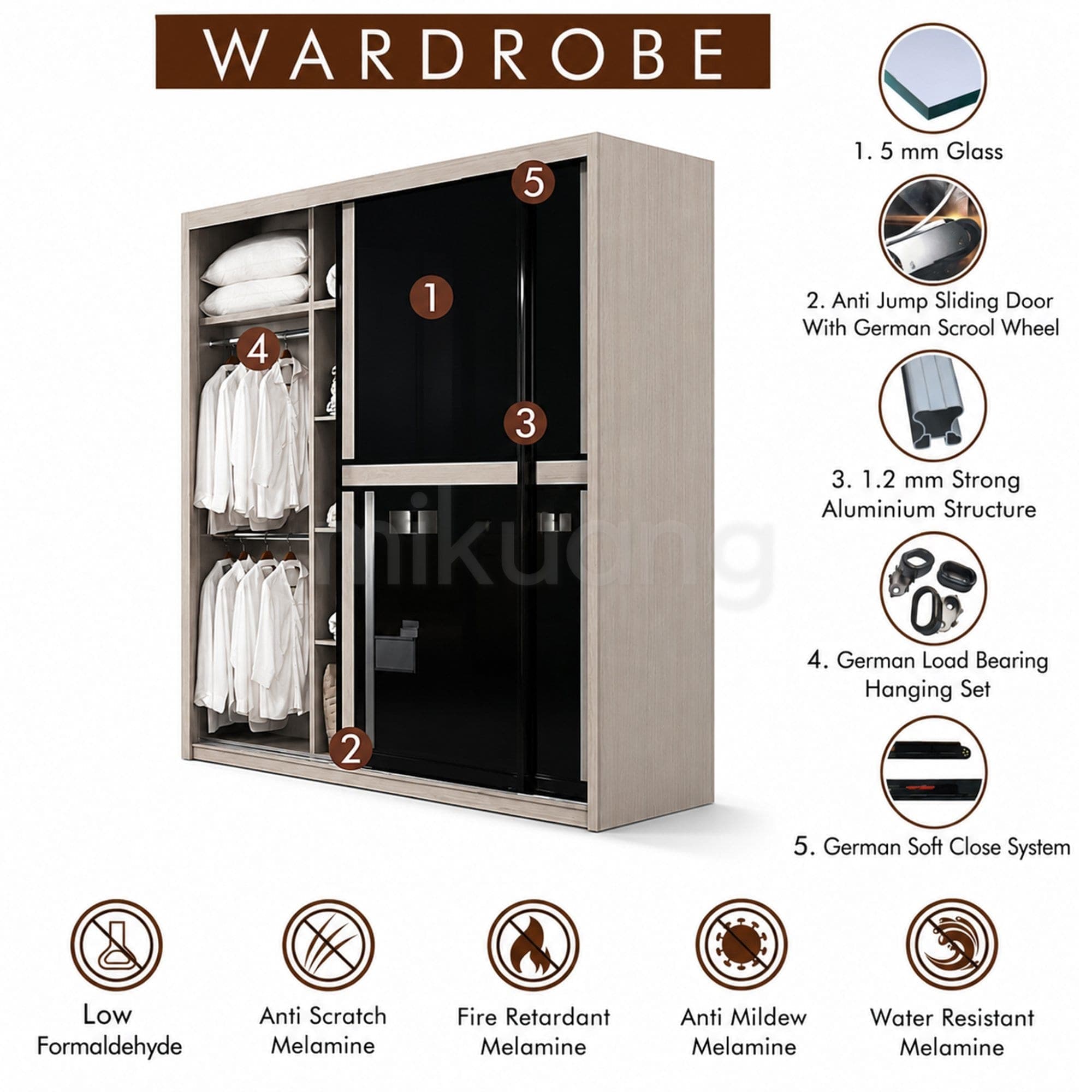 YM8842 Bedroom Set view 2