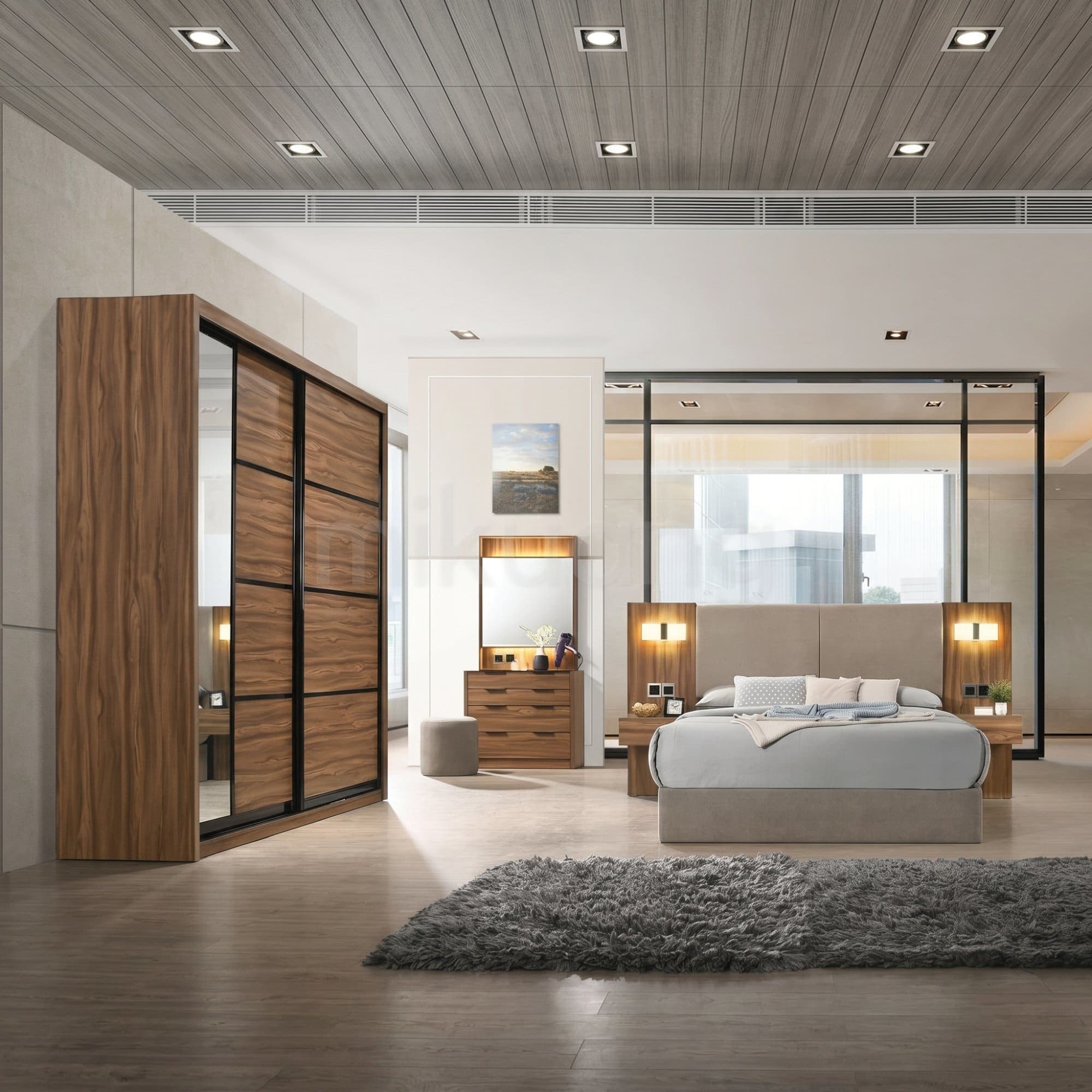 YM8857 Bedroom Set view 1