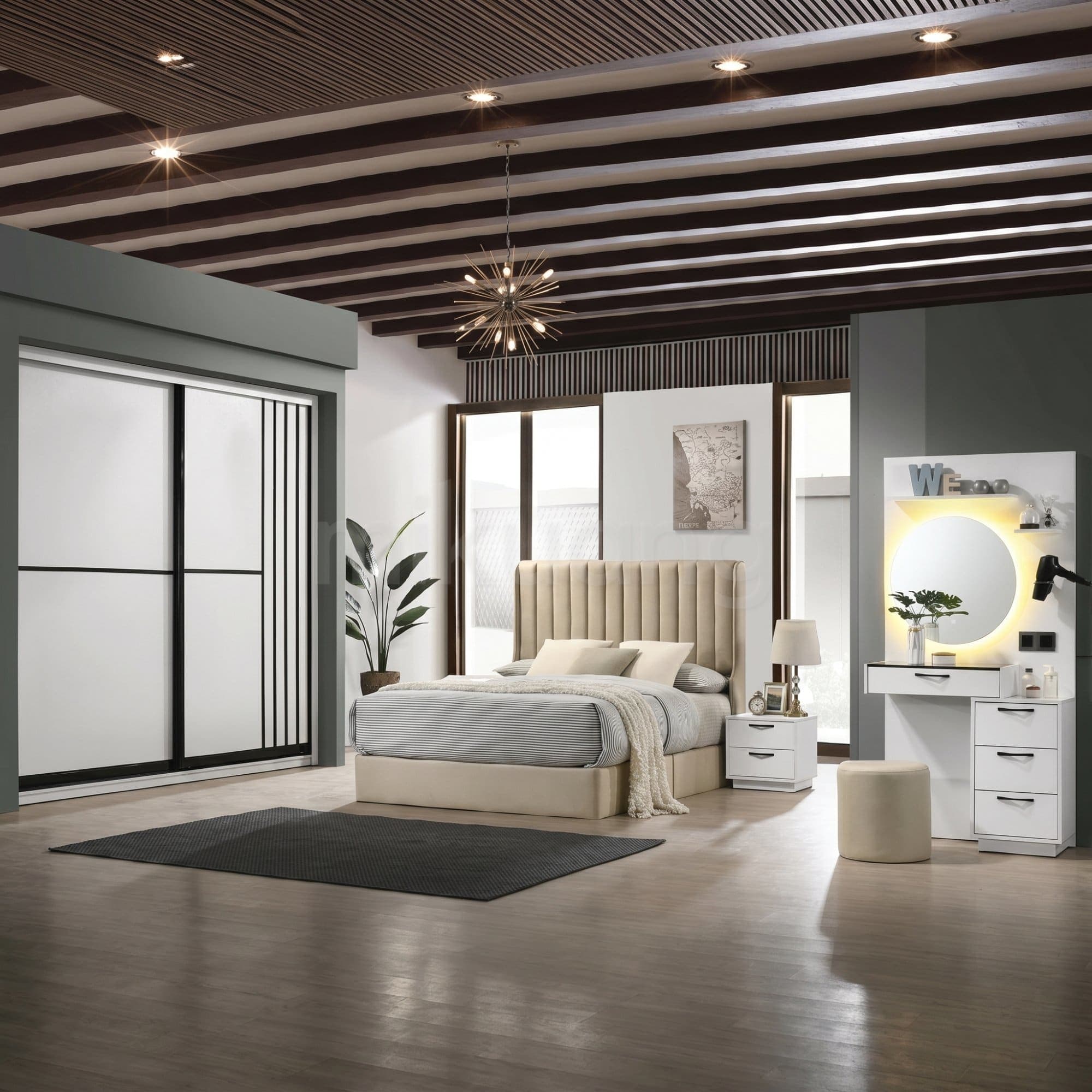 YM8878 Bedroom Set view 1