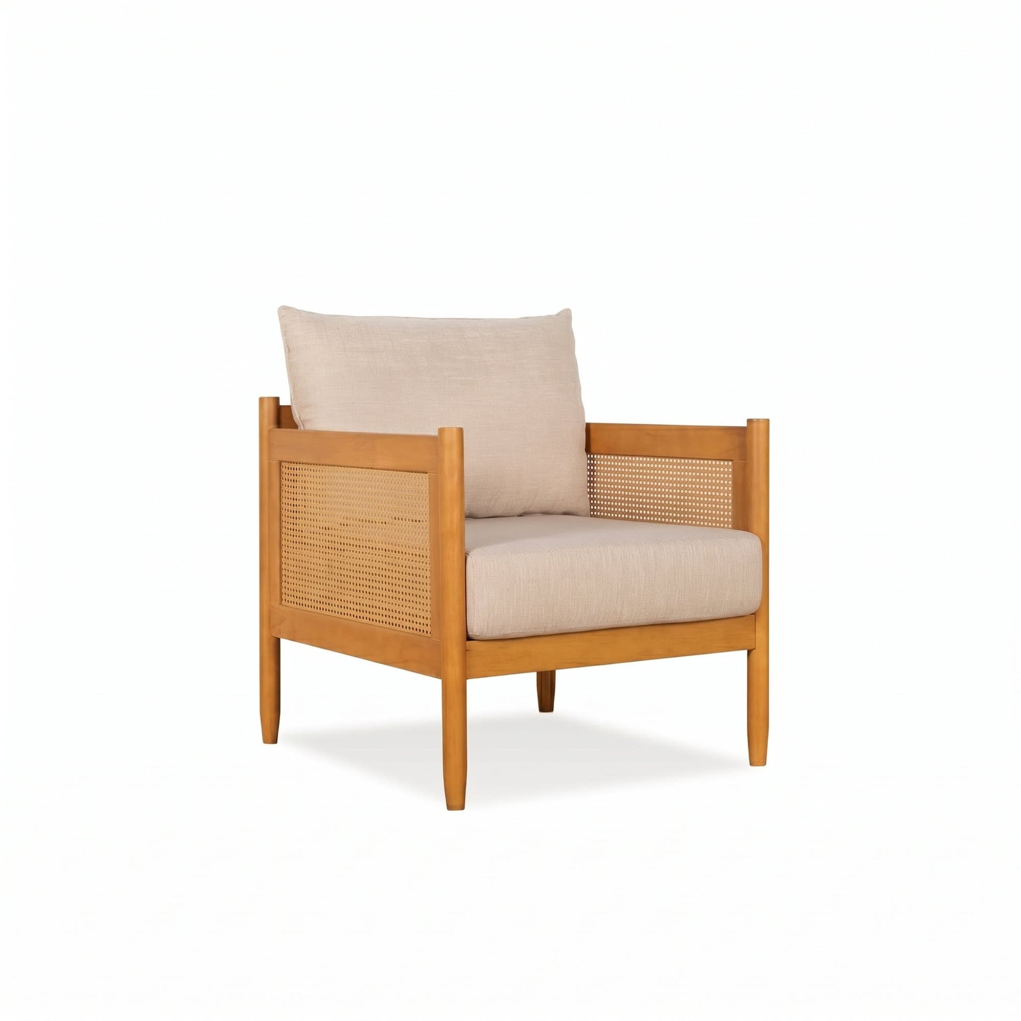 MEGAN Sofa (Light Walnut) alternate view