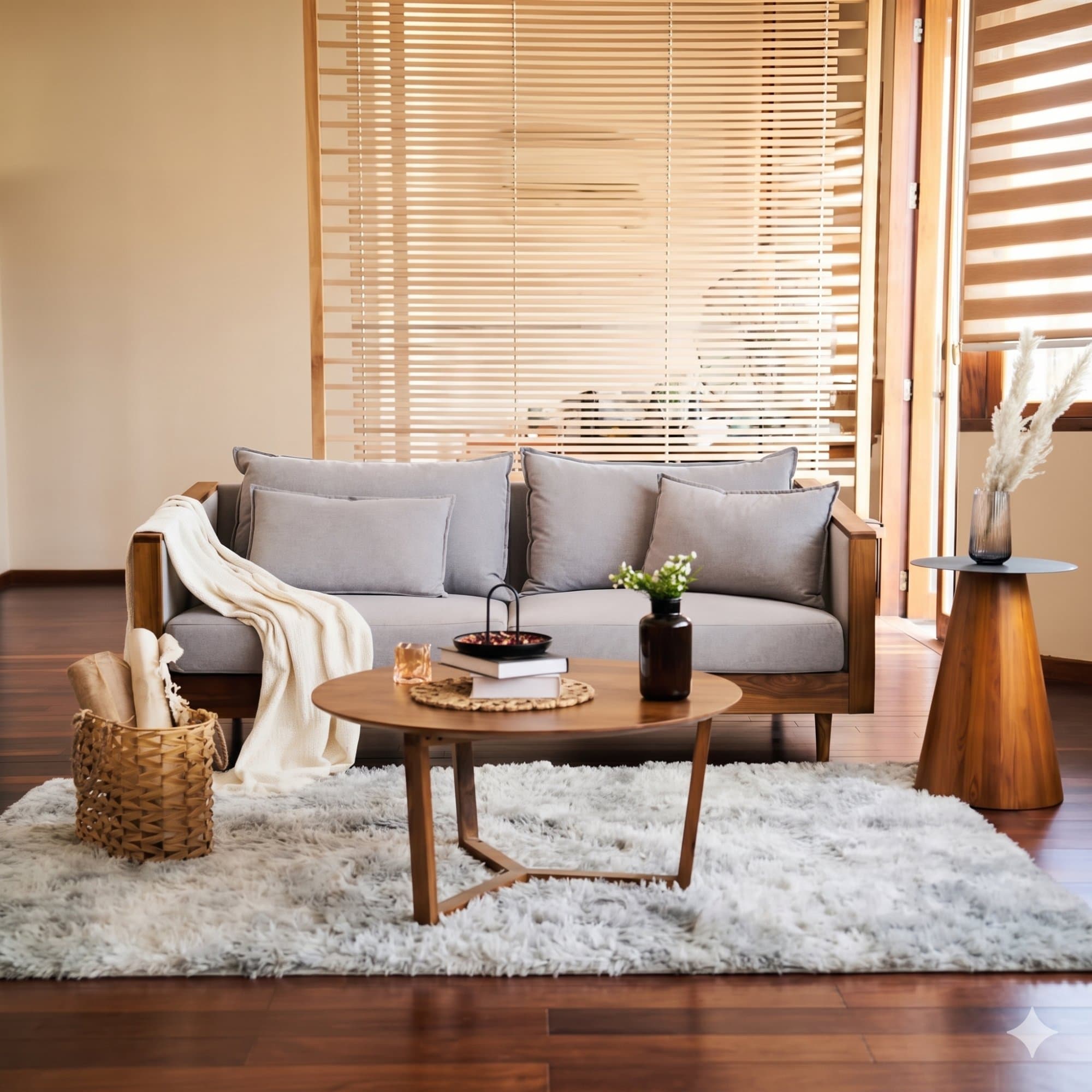 MORALES Teak Sofa alternate view